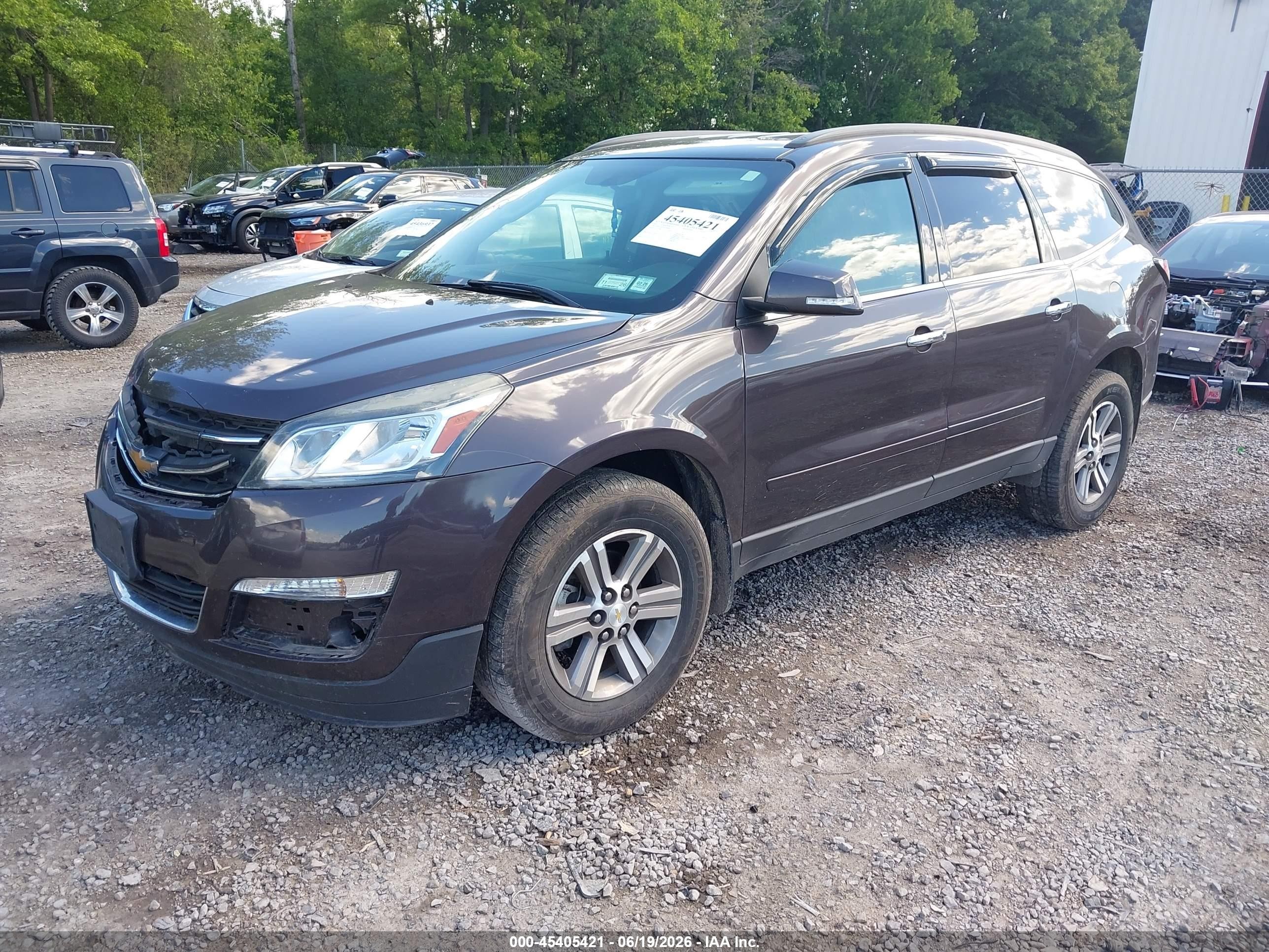 2015 Chevrolet Traverse 1lt Gray vin: 1GNKVGKD1FJ260808