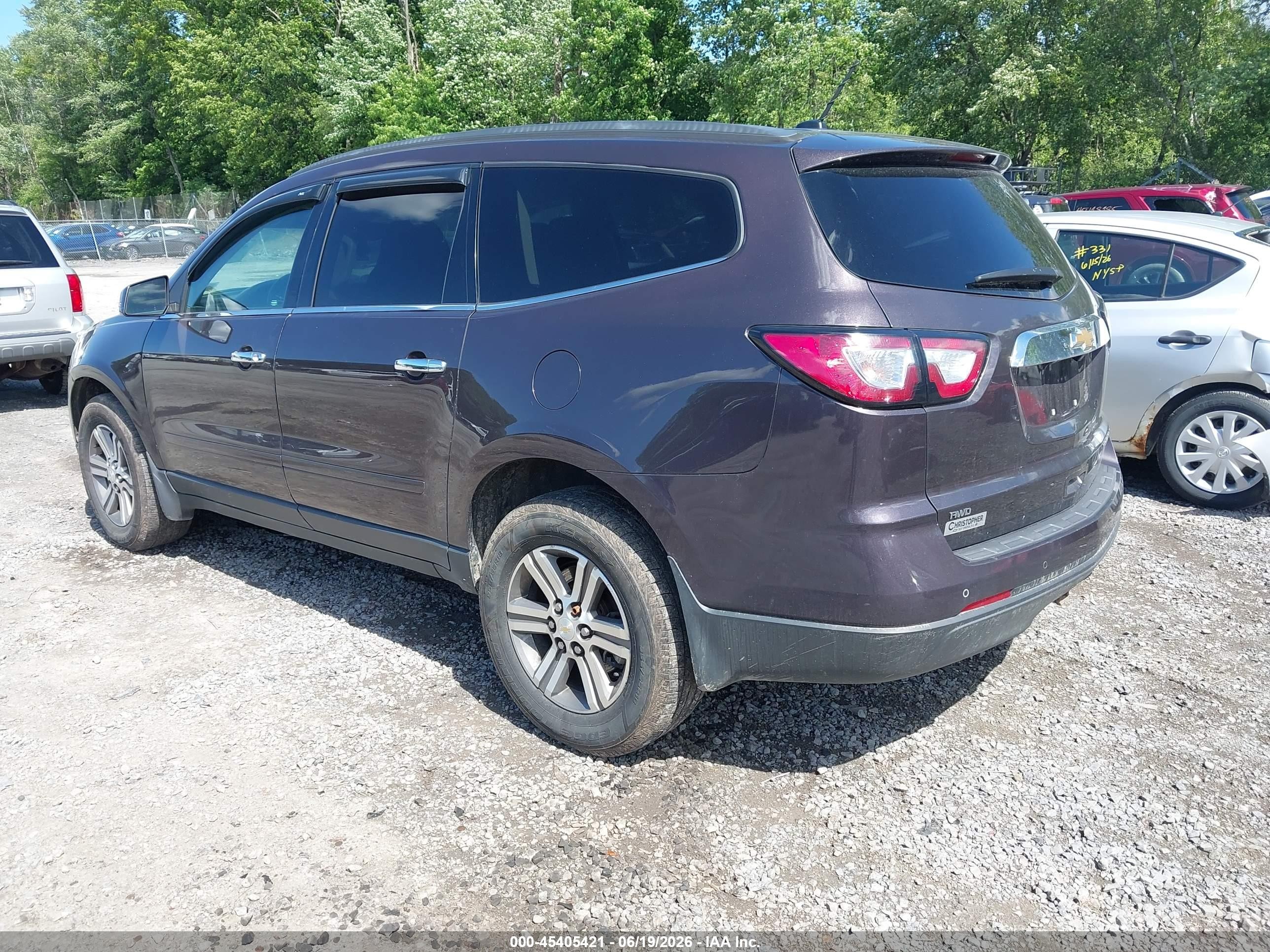 2015 Chevrolet Traverse 1lt Gray vin: 1GNKVGKD1FJ260808