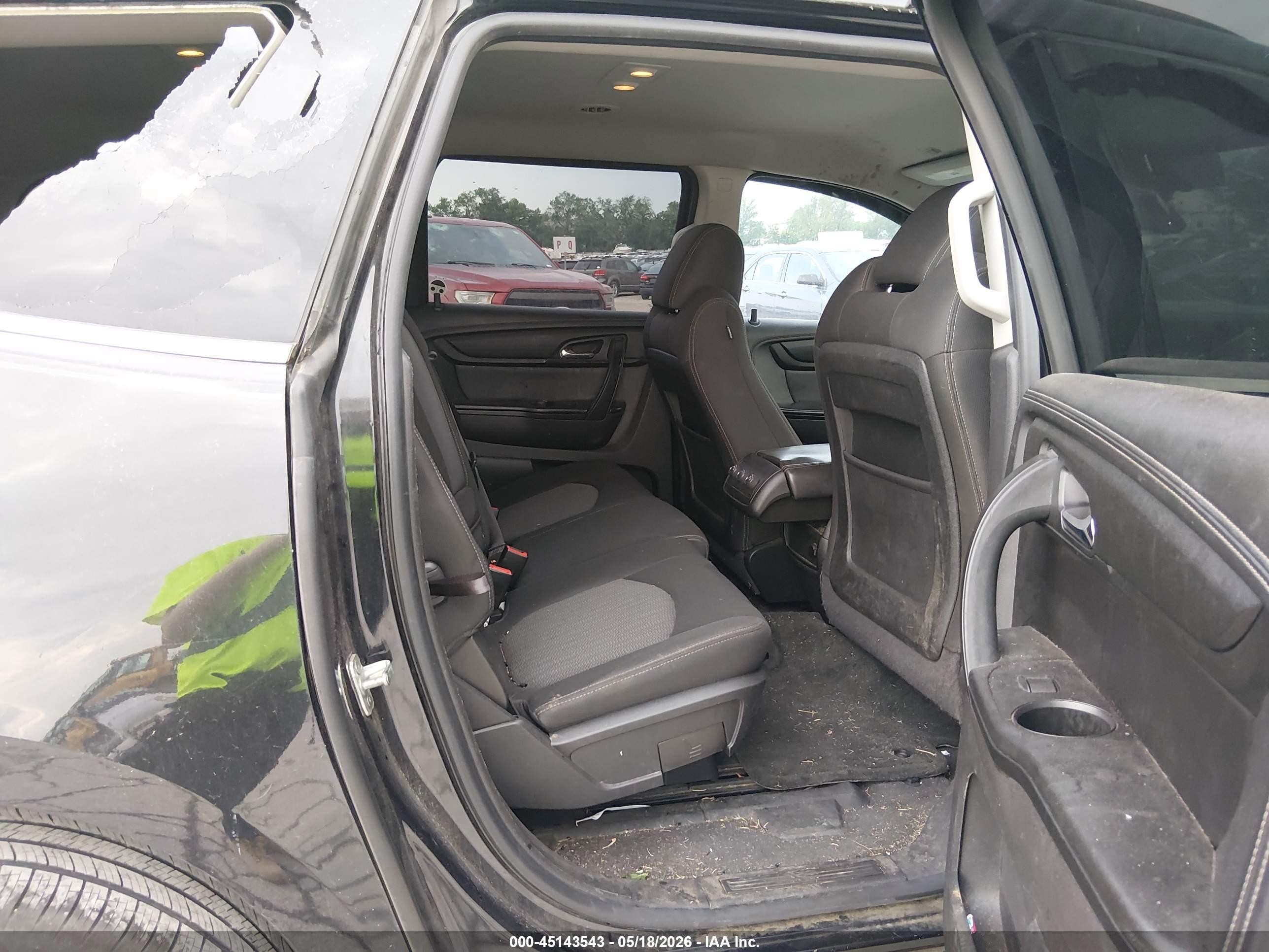 2013 Chevrolet Traverse 1lt Black vin: 1GNKVGKD2DJ216023