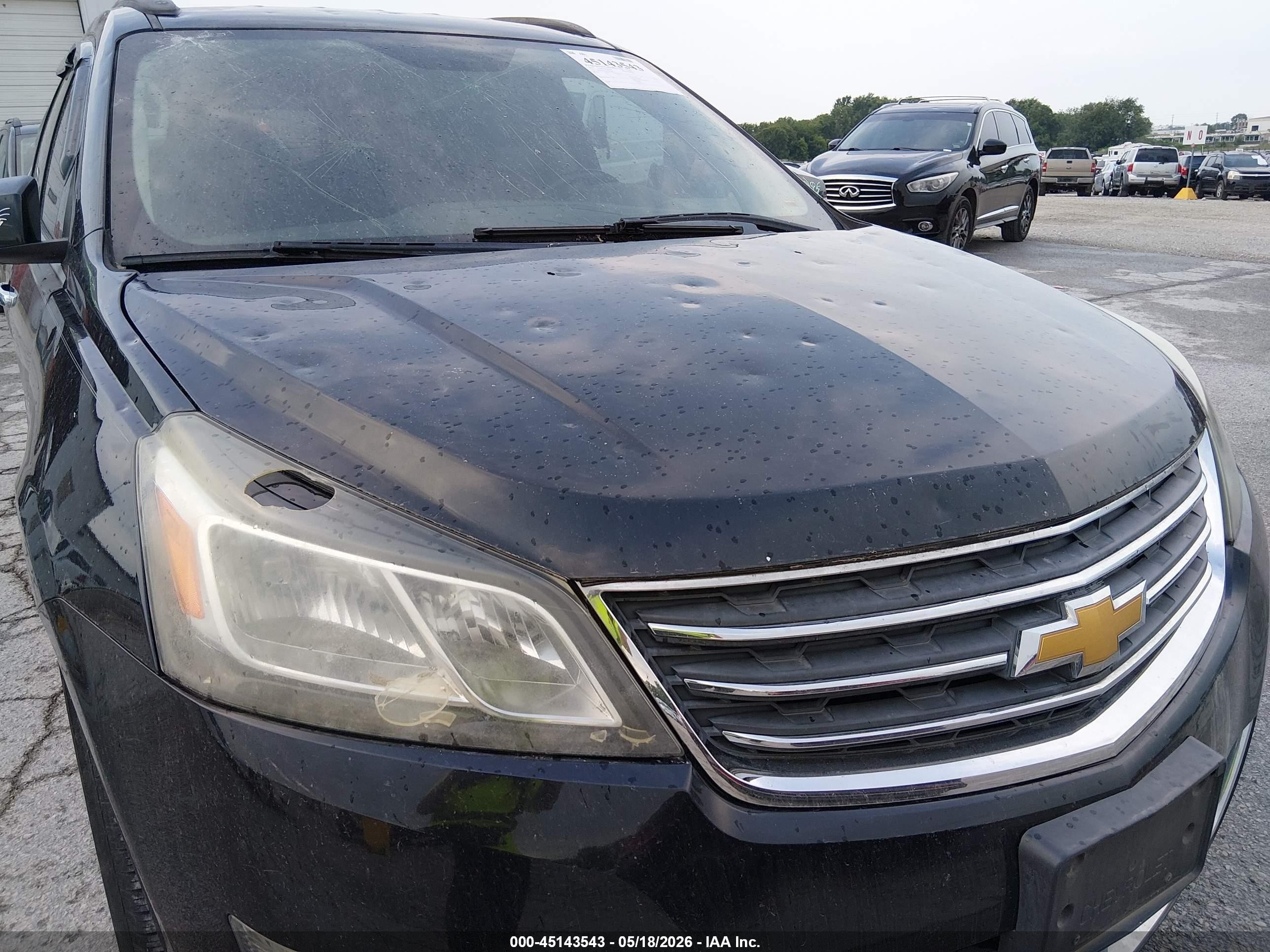 2013 Chevrolet Traverse 1lt Black vin: 1GNKVGKD2DJ216023