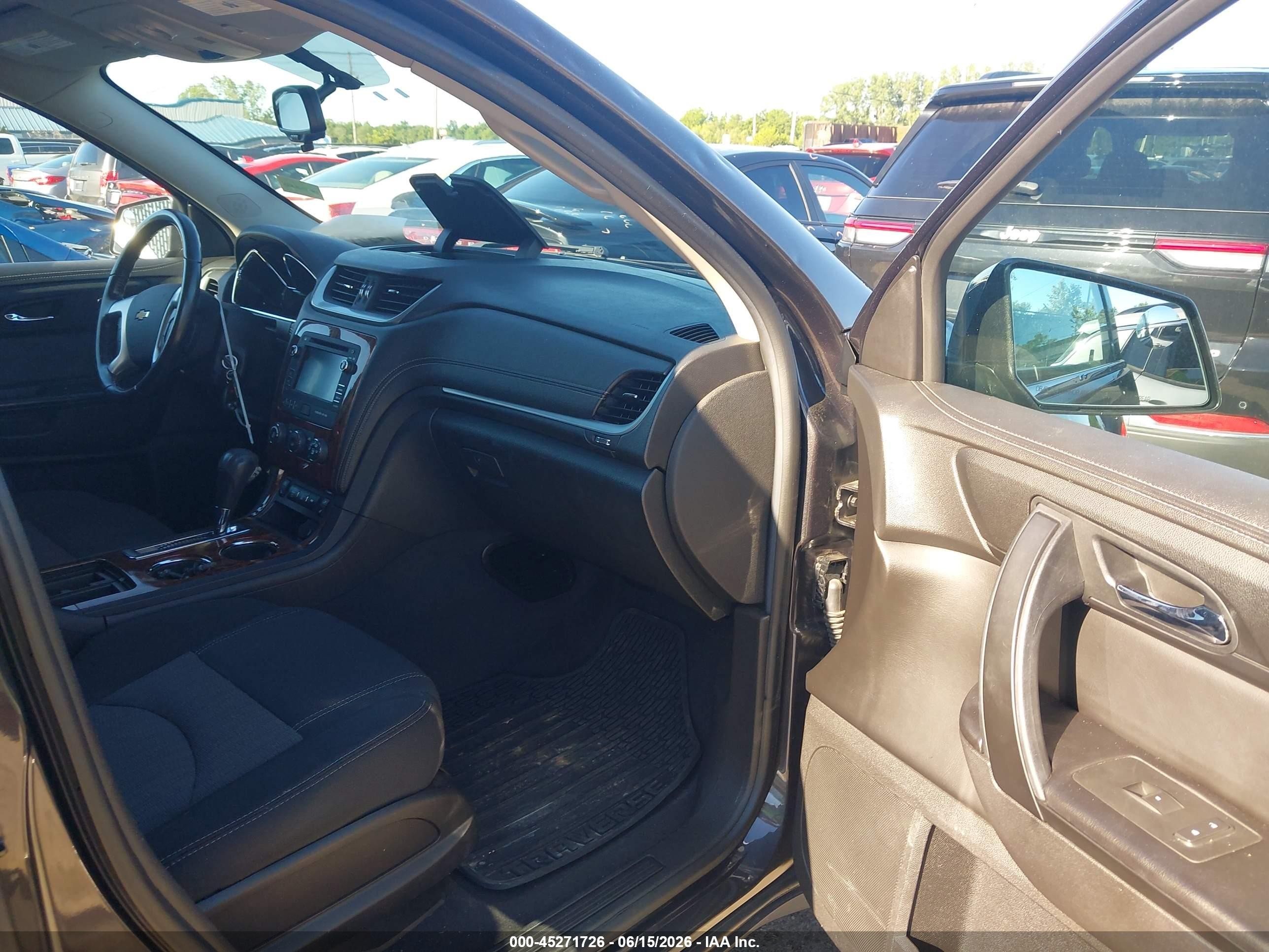 2014 Chevrolet Traverse 1lt Gray vin: 1GNKVGKD2EJ296991