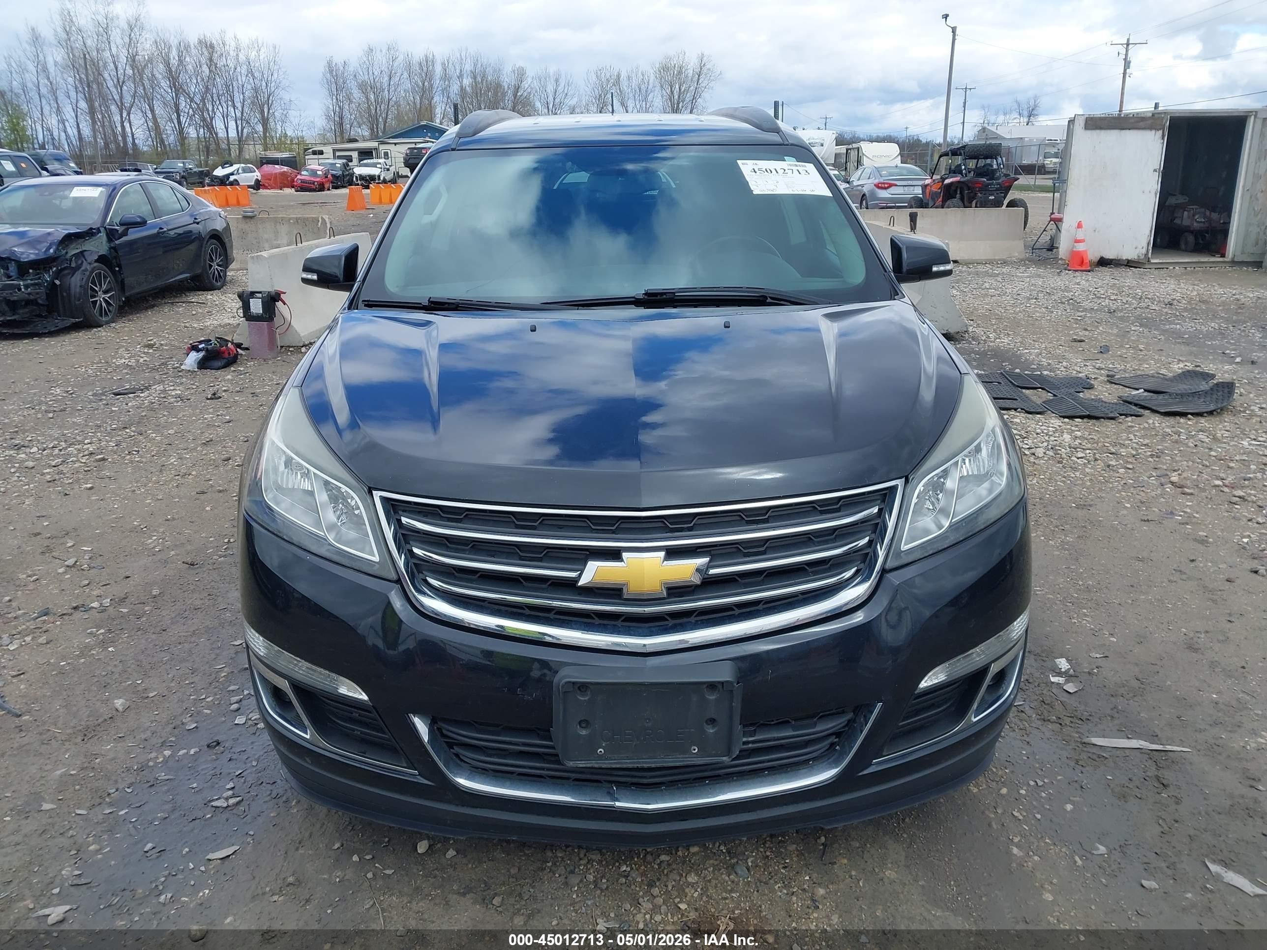 2014 Chevrolet Traverse 1lt Black vin: 1GNKVGKD2EJ314518