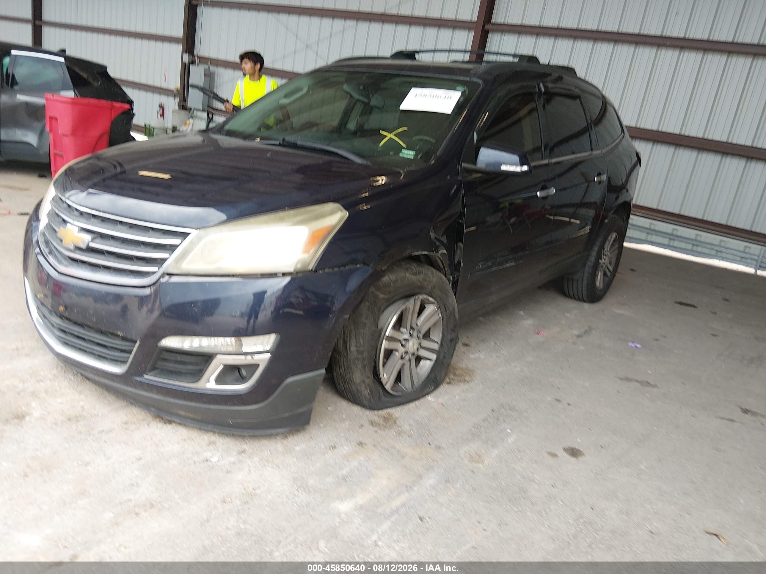 2015 Chevrolet Traverse Lt Navy vin: 1GNKVGKD2FJ226960