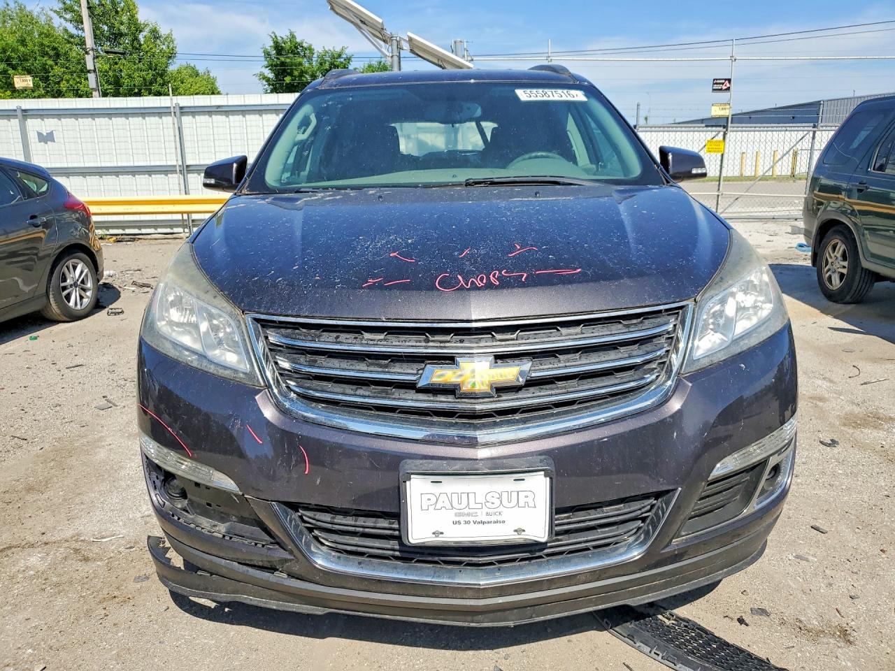 2015 Chevrolet Traverse Lt Gray vin: 1GNKVGKD2FJ300930