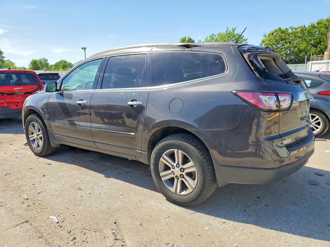 2015 Chevrolet Traverse Lt Gray vin: 1GNKVGKD2FJ300930