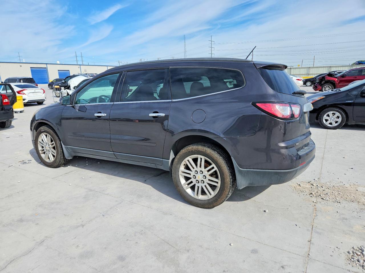 2015 Chevrolet Traverse Lt Черный vin: 1GNKVGKD2FJ323074