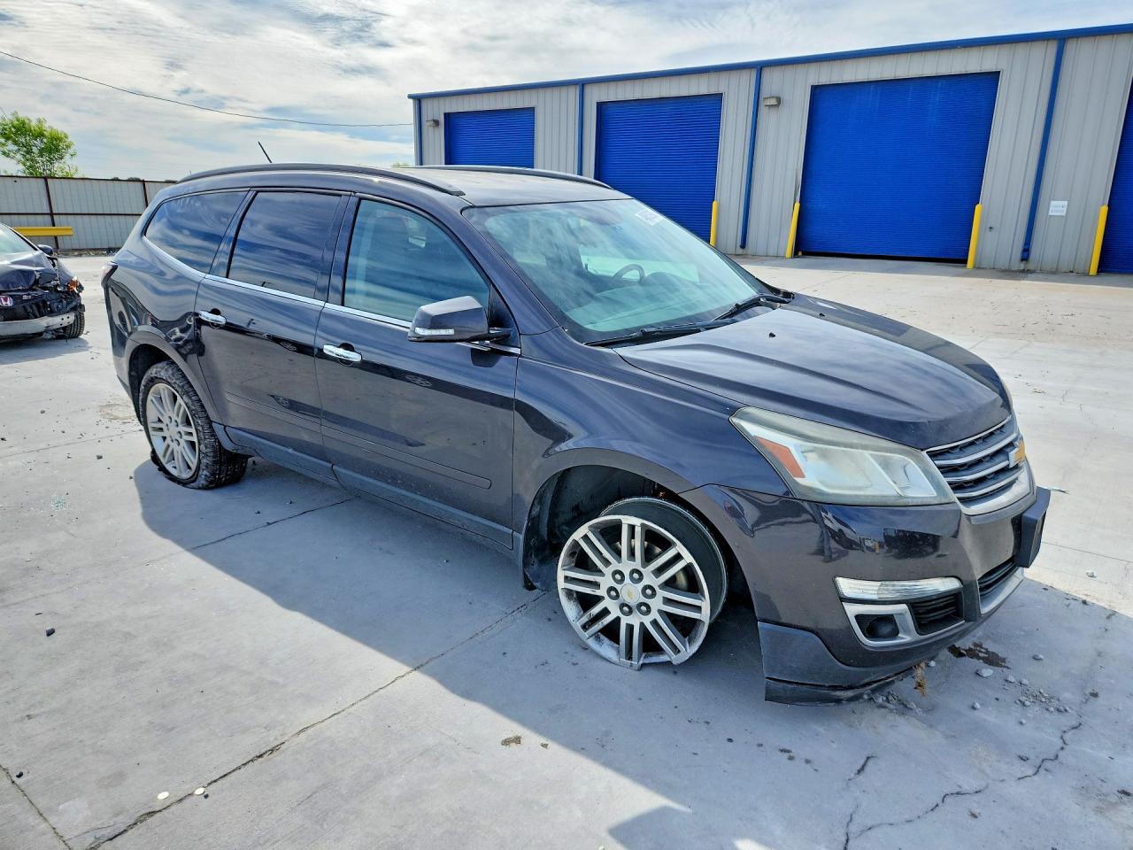 2015 Chevrolet Traverse Lt Черный vin: 1GNKVGKD2FJ323074
