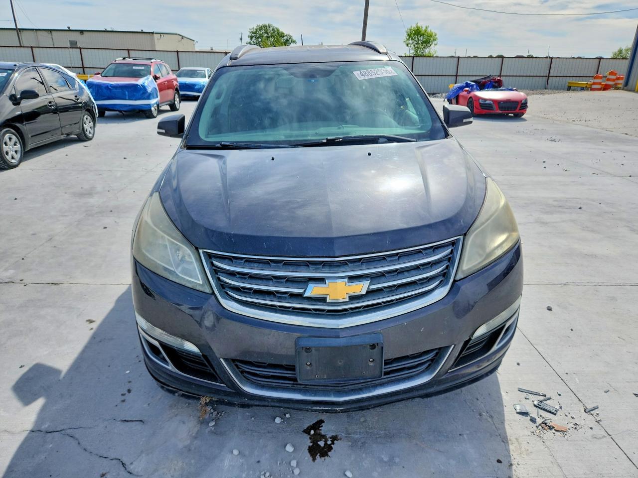 2015 Chevrolet Traverse Lt Черный vin: 1GNKVGKD2FJ323074