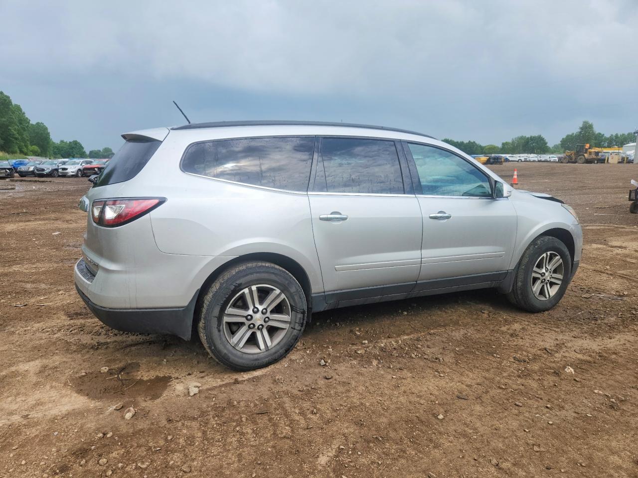 2015 Chevrolet Traverse Lt Silver vin: 1GNKVGKD2FJ346533