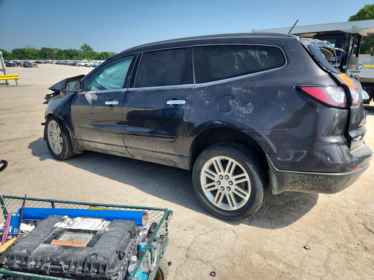 2015 Chevrolet Traverse Lt Black vin: 1GNKVGKD2FJ354874