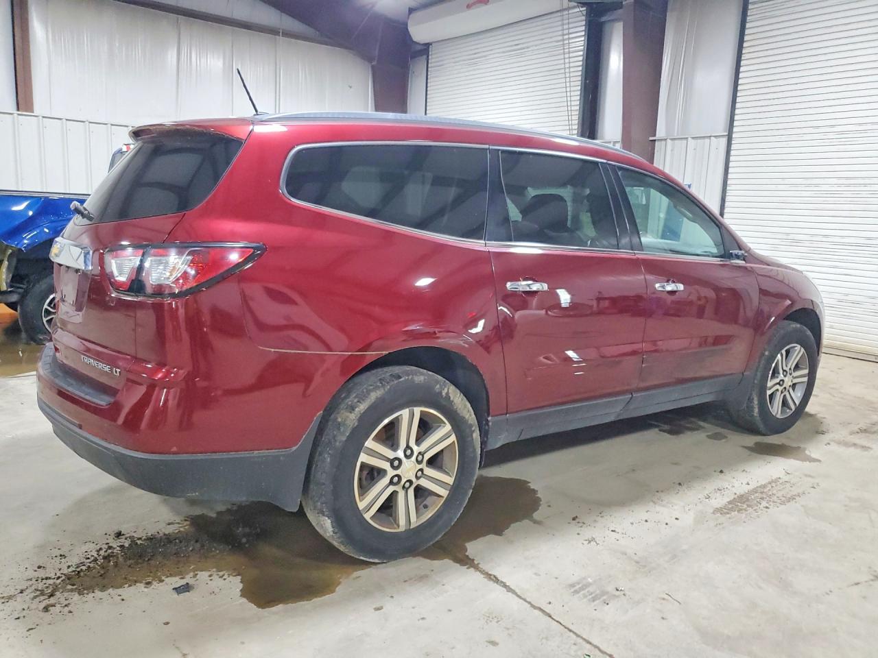 2015 Chevrolet Traverse Lt Red vin: 1GNKVGKD2FJ371058