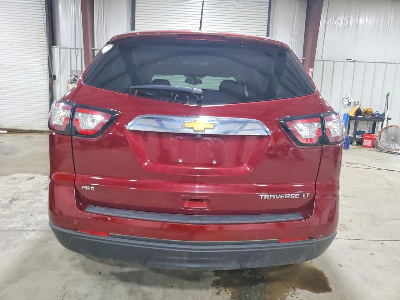 2015 Chevrolet Traverse Lt Red vin: 1GNKVGKD2FJ371058