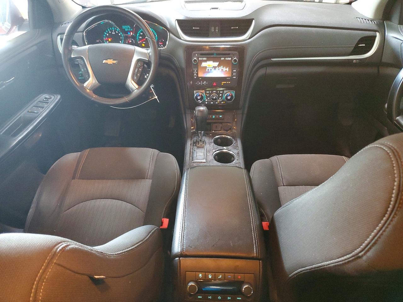 2015 Chevrolet Traverse Lt Red vin: 1GNKVGKD2FJ371058