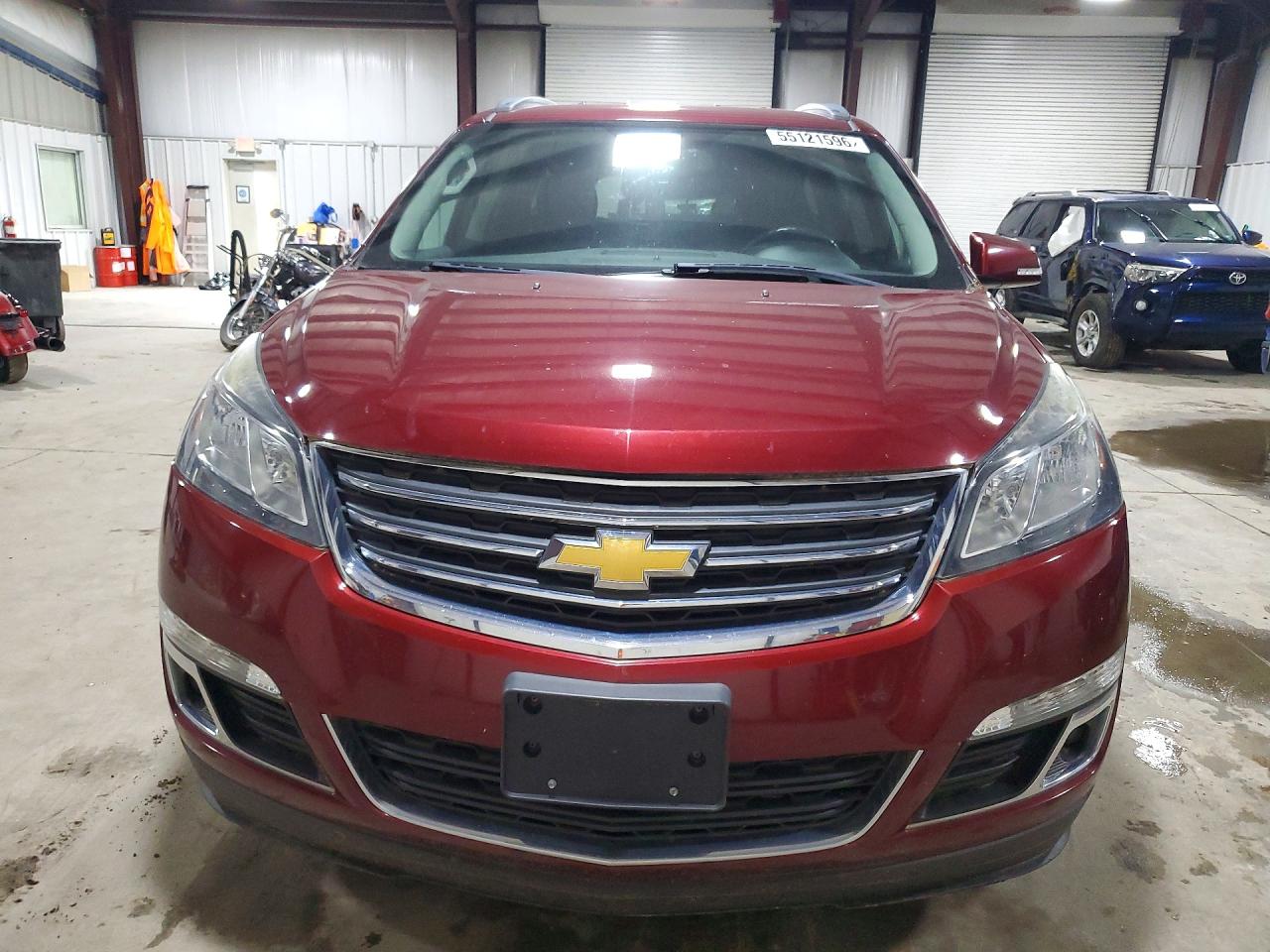 2015 Chevrolet Traverse Lt Red vin: 1GNKVGKD2FJ371058