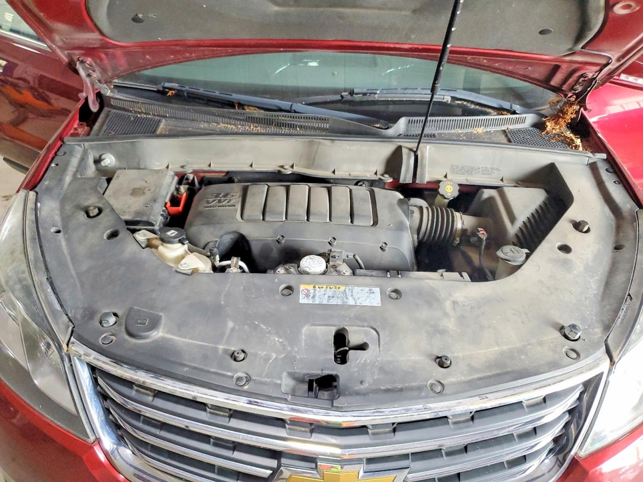 2015 Chevrolet Traverse Lt Red vin: 1GNKVGKD2FJ371058