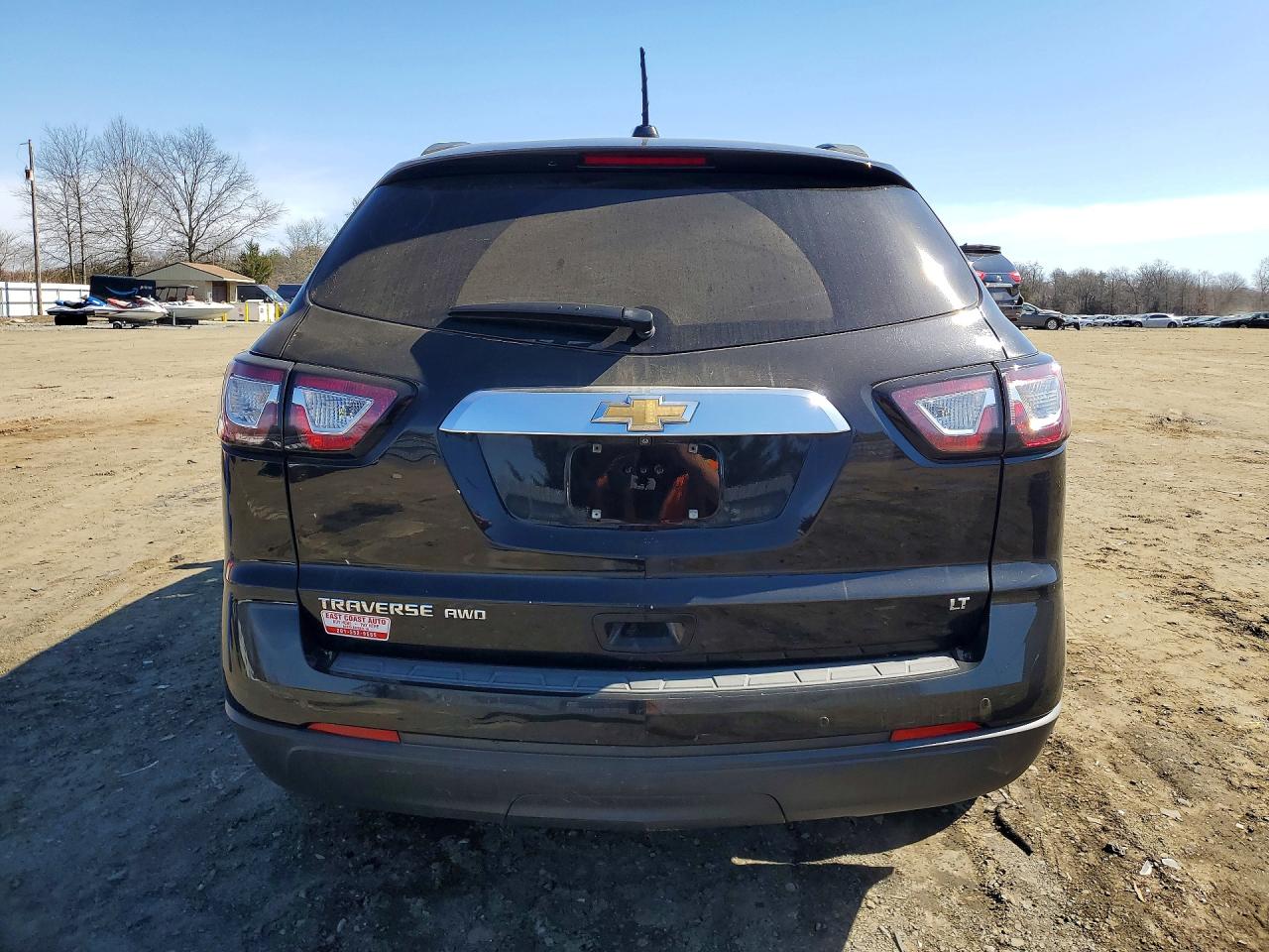 2017 Chevrolet Traverse Lt Black vin: 1GNKVGKD2HJ136291
