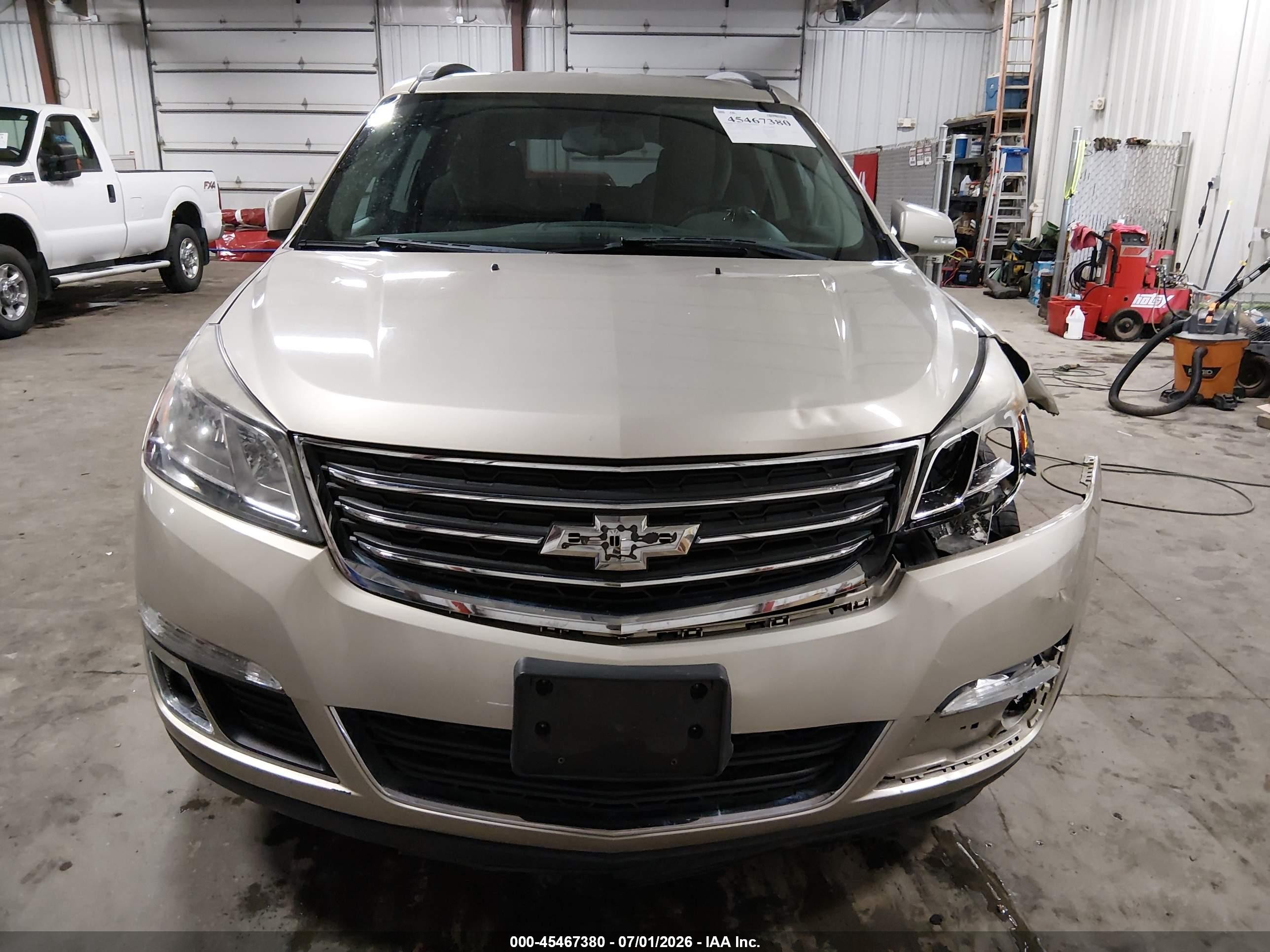 2013 Chevrolet Traverse Lt Tan vin: 1GNKVGKD3DJ227659