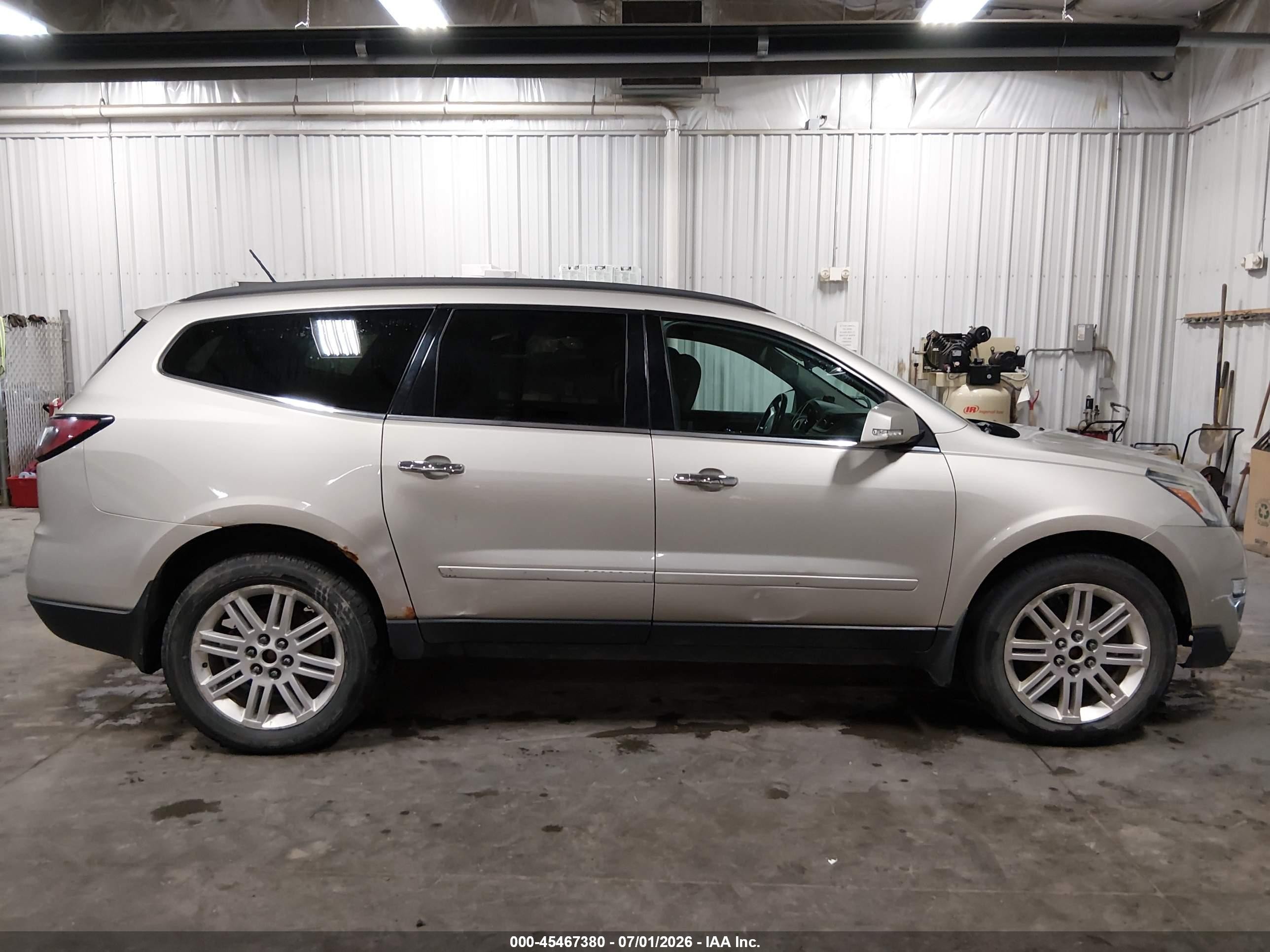 2013 Chevrolet Traverse Lt Tan vin: 1GNKVGKD3DJ227659