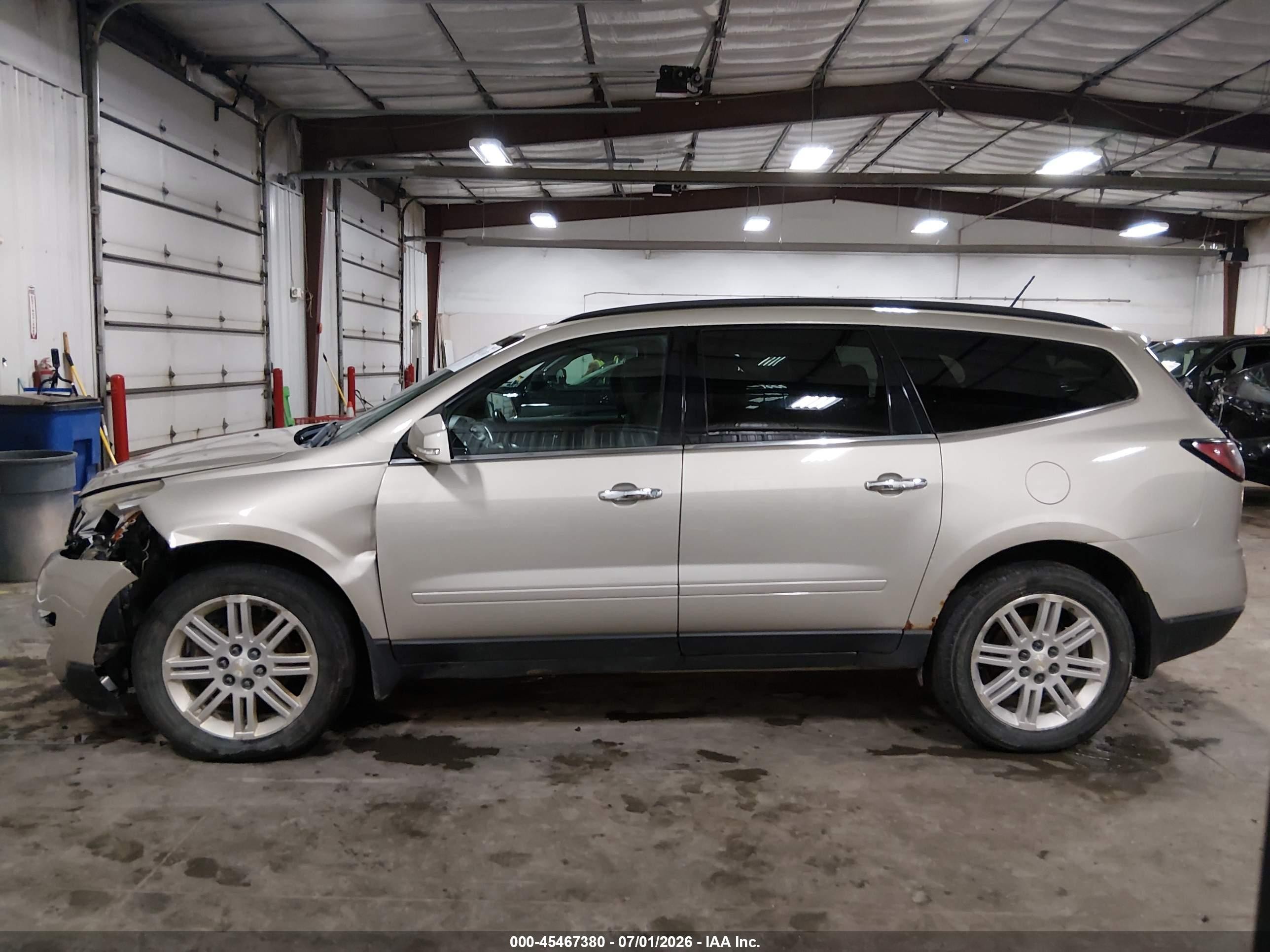 2013 Chevrolet Traverse Lt Tan vin: 1GNKVGKD3DJ227659