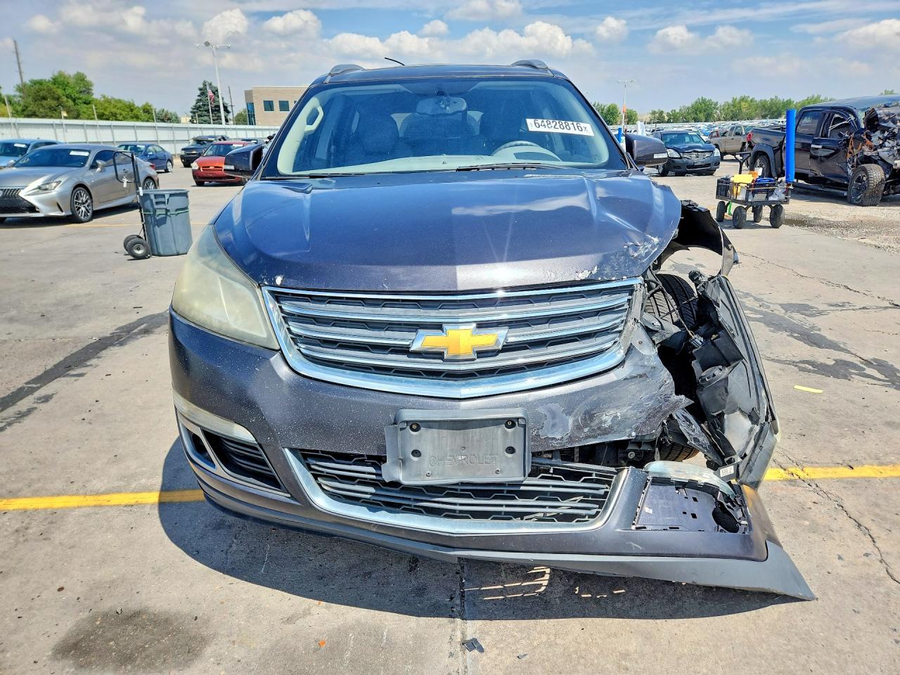 2014 Chevrolet Traverse Lt Black vin: 1GNKVGKD3EJ246875