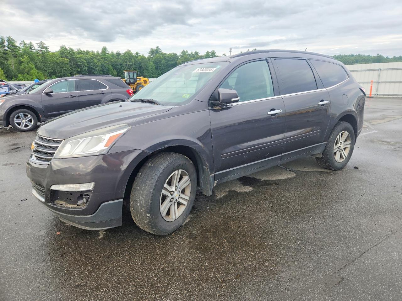 2015 Chevrolet Traverse Lt Charcoal vin: 1GNKVGKD3FJ130495