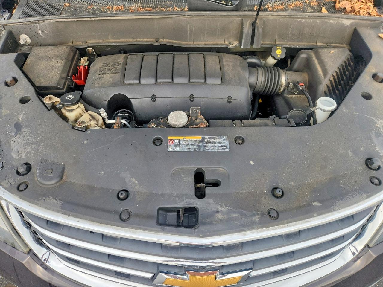 2015 Chevrolet Traverse Lt Charcoal vin: 1GNKVGKD3FJ130495