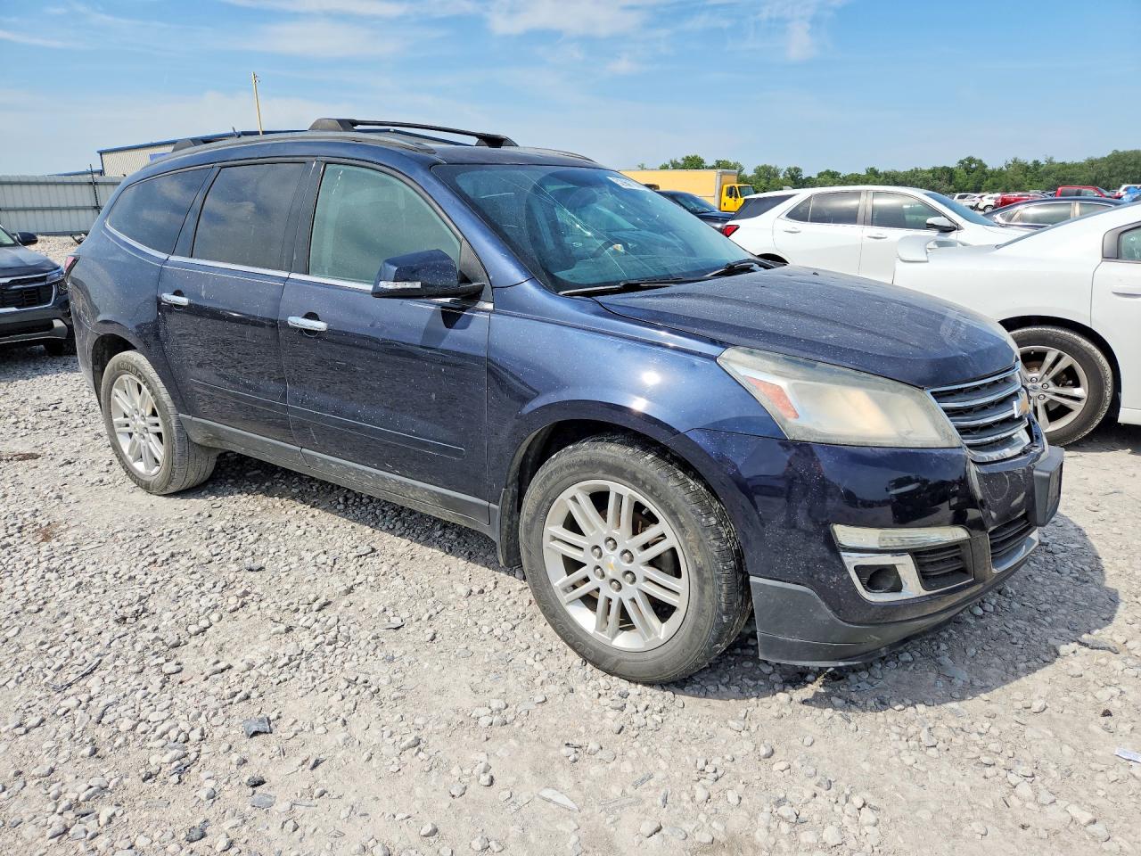 2015 Chevrolet Traverse Lt Blue vin: 1GNKVGKD3FJ141187
