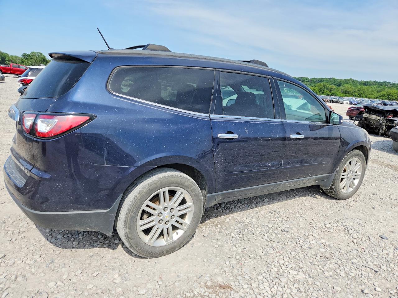 2015 Chevrolet Traverse Lt Blue vin: 1GNKVGKD3FJ141187