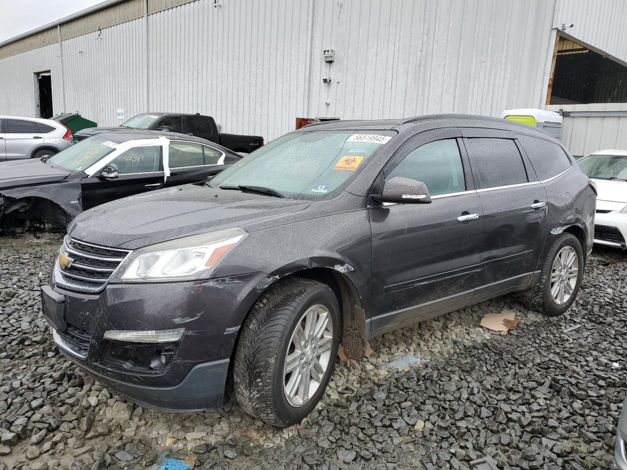 2015 Chevrolet Traverse Lt Gray vin: 1GNKVGKD3FJ256906