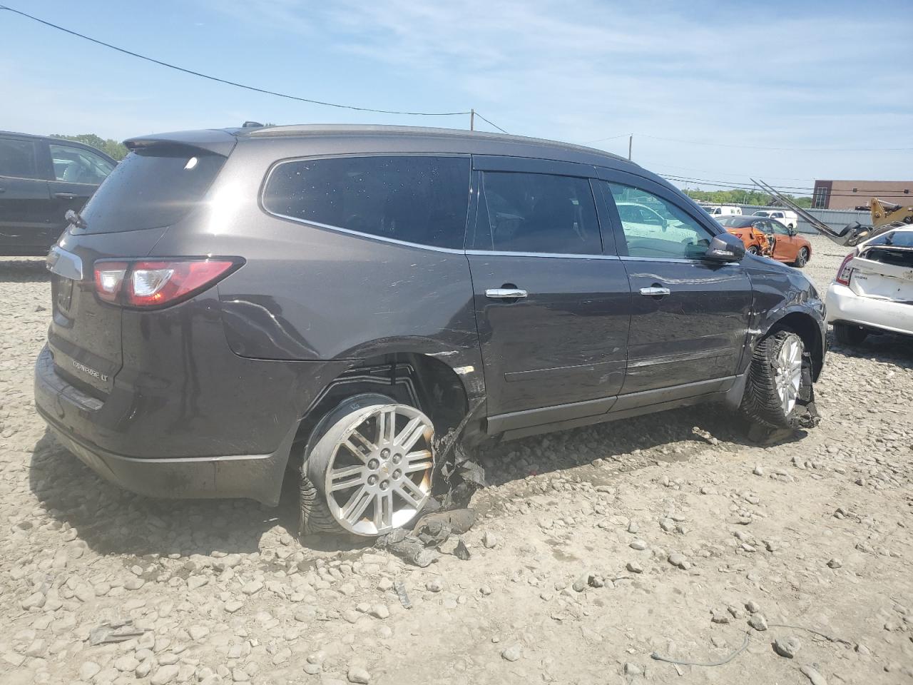2015 Chevrolet Traverse Lt Gray vin: 1GNKVGKD3FJ256906