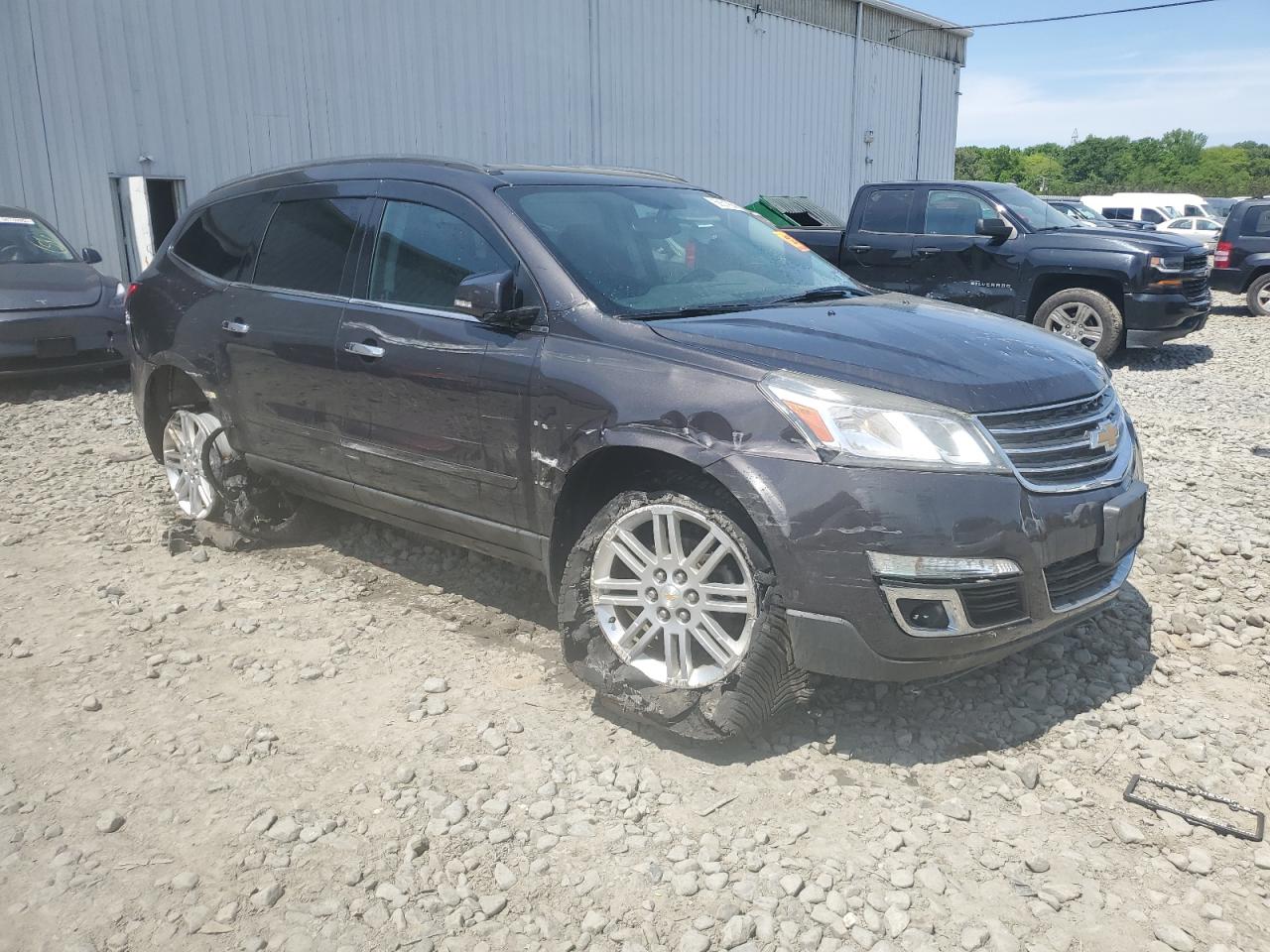 2015 Chevrolet Traverse Lt Gray vin: 1GNKVGKD3FJ256906