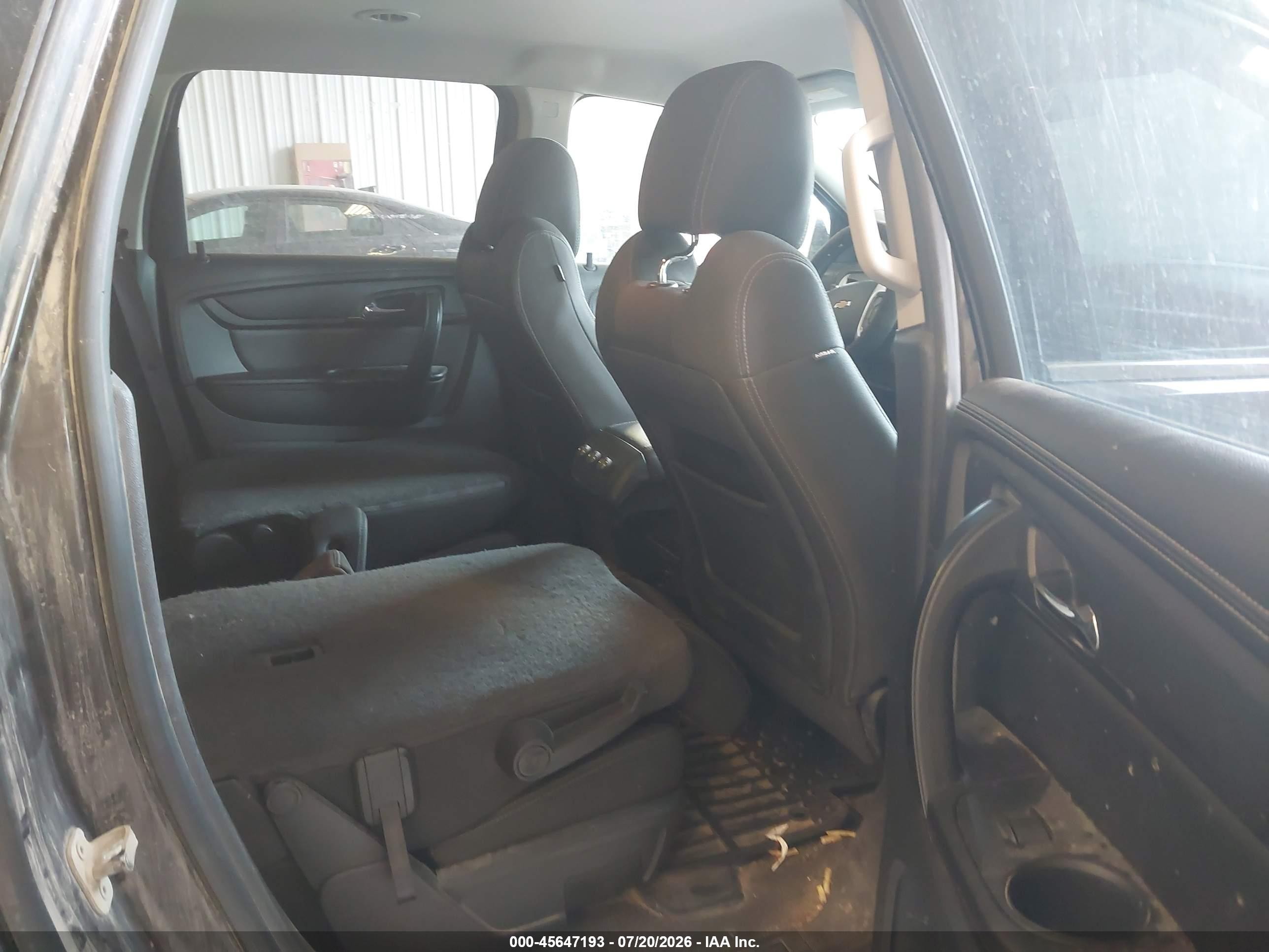 2015 Chevrolet Traverse Lt Black vin: 1GNKVGKD3FJ278310