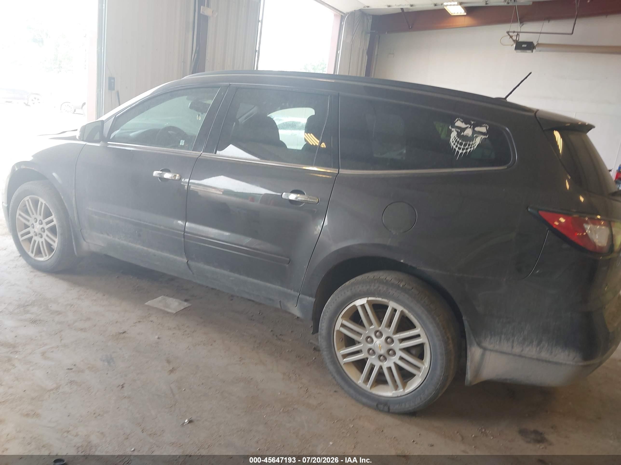 2015 Chevrolet Traverse Lt Black vin: 1GNKVGKD3FJ278310