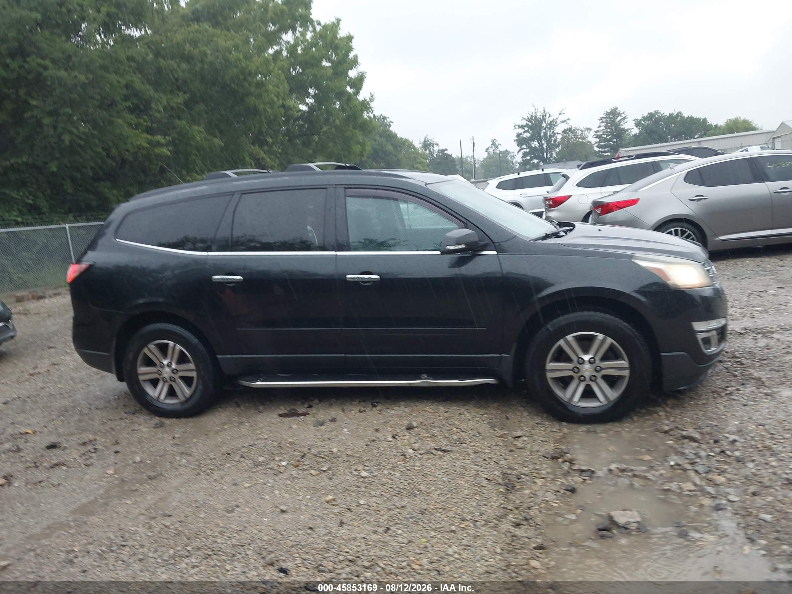 2015 Chevrolet Traverse Lt Black vin: 1GNKVGKD3FJ290327