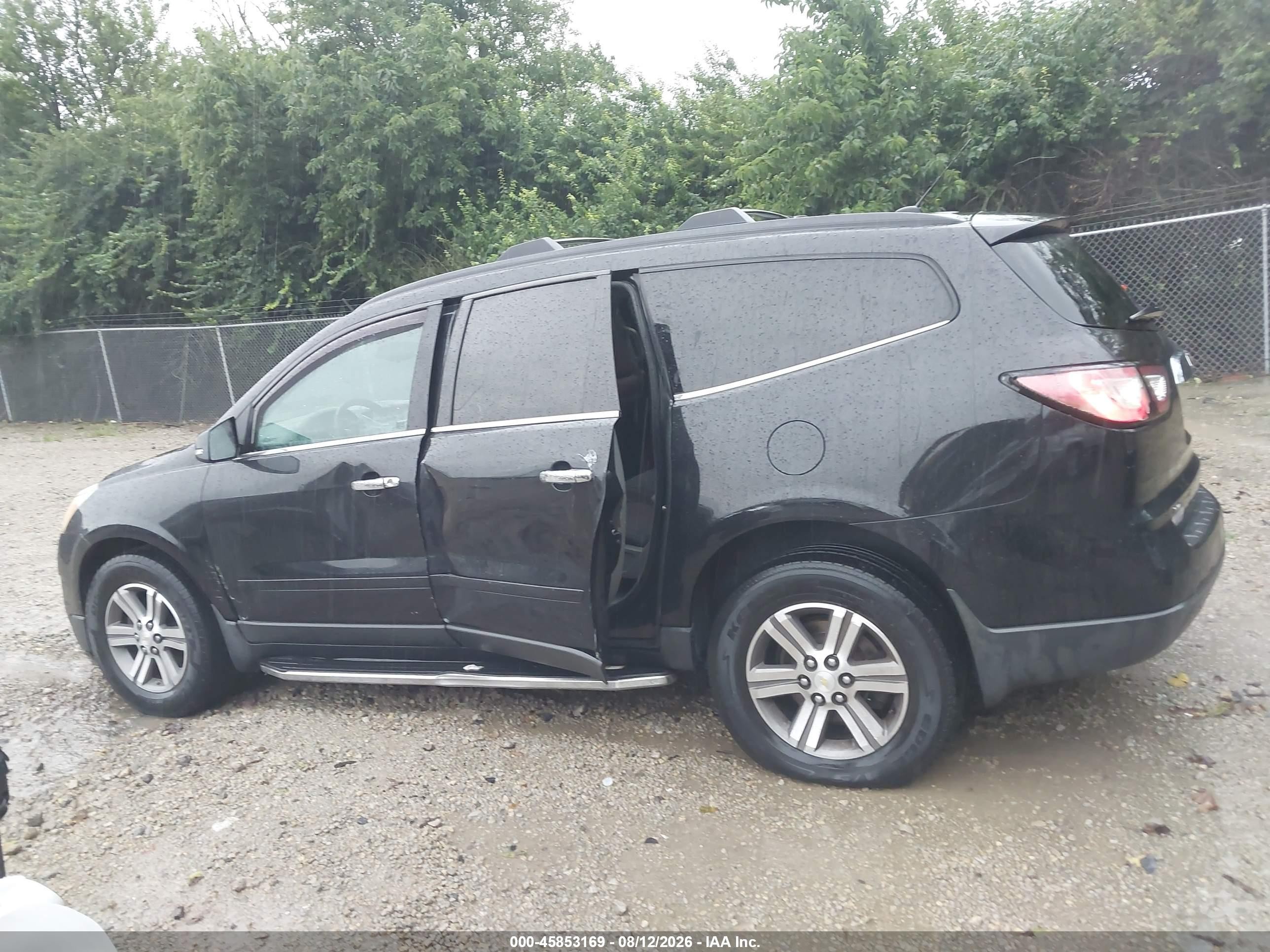 2015 Chevrolet Traverse Lt Black vin: 1GNKVGKD3FJ290327