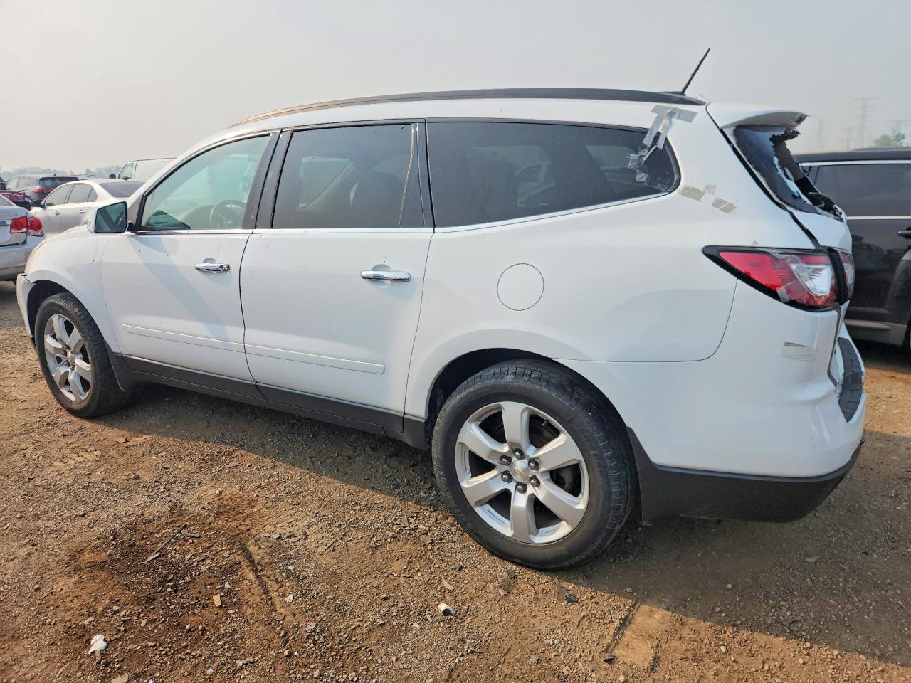 2017 Chevrolet Traverse Lt Белый vin: 1GNKVGKD3HJ264202