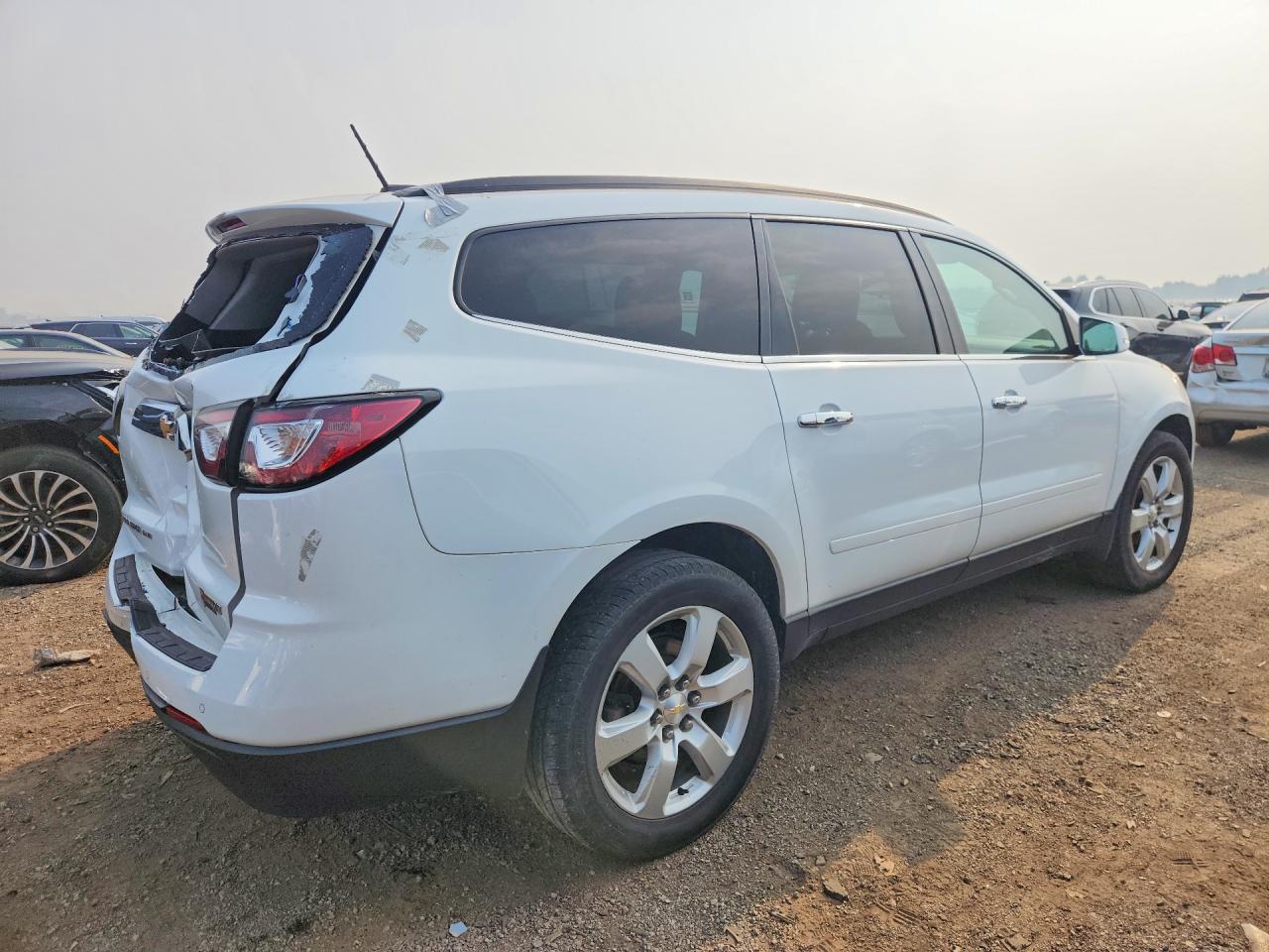2017 Chevrolet Traverse Lt Белый vin: 1GNKVGKD3HJ264202
