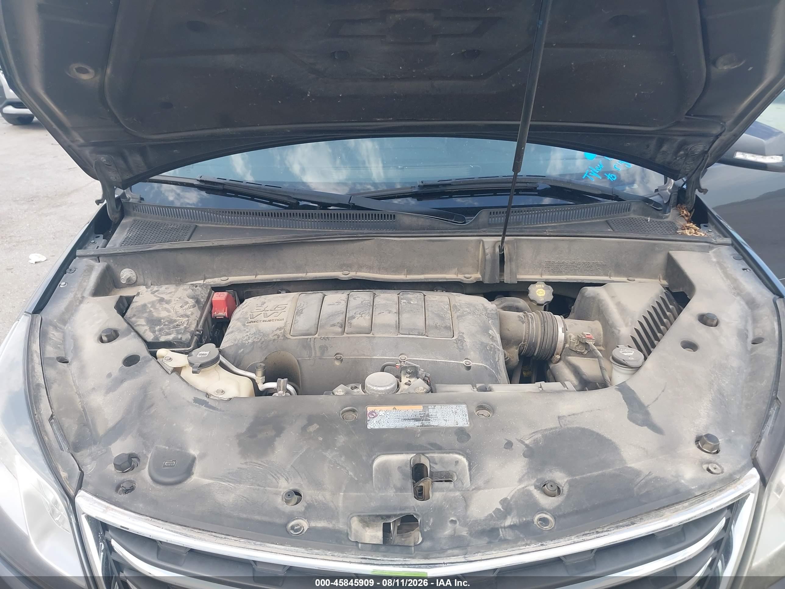 2013 Chevrolet Traverse Lt Gray vin: 1GNKVGKD4DJ196440