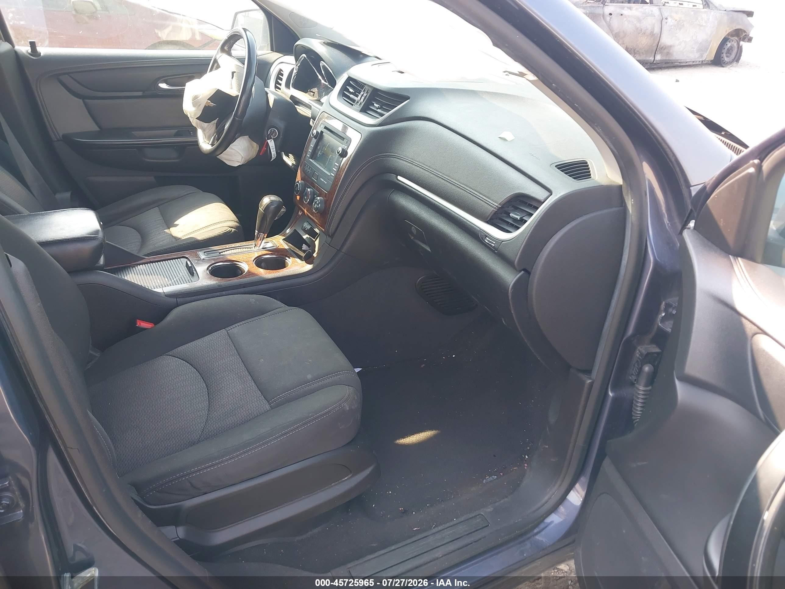 2014 Chevrolet Traverse 1lt Blue vin: 1GNKVGKD4EJ324628