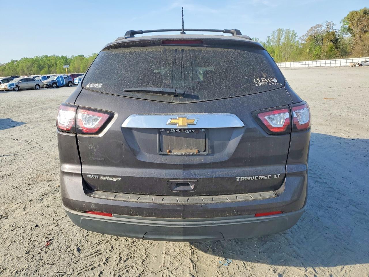 2015 Chevrolet Traverse Lt Charcoal vin: 1GNKVGKD4FJ257997