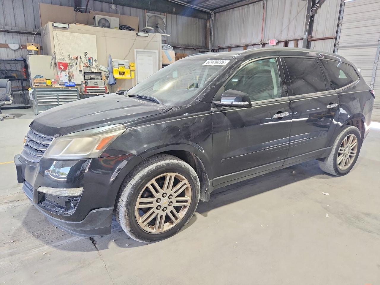 2015 Chevrolet Traverse Lt Black vin: 1GNKVGKD4FJ270698