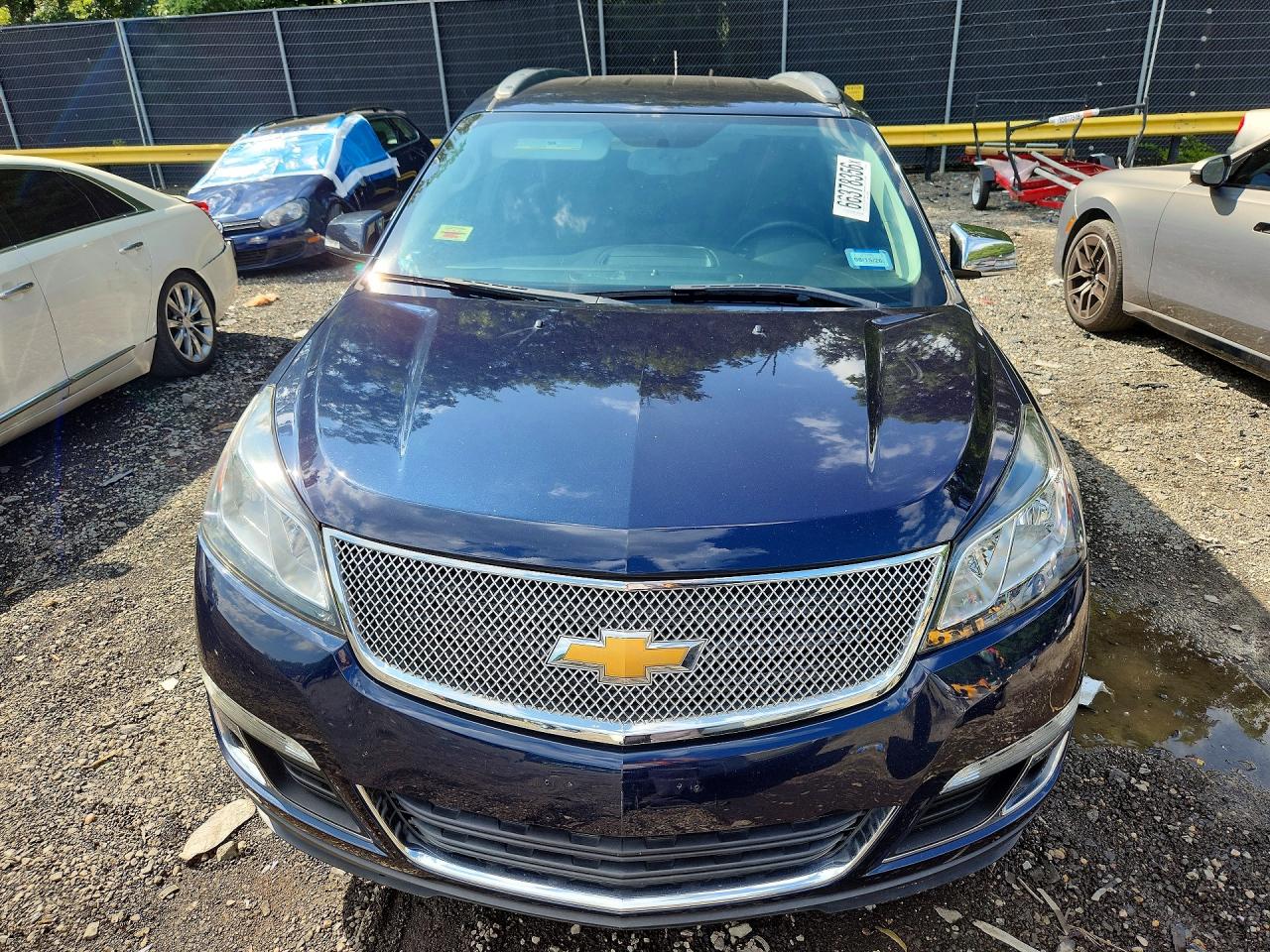 2015 Chevrolet Traverse Lt Синий vin: 1GNKVGKD4FJ321634