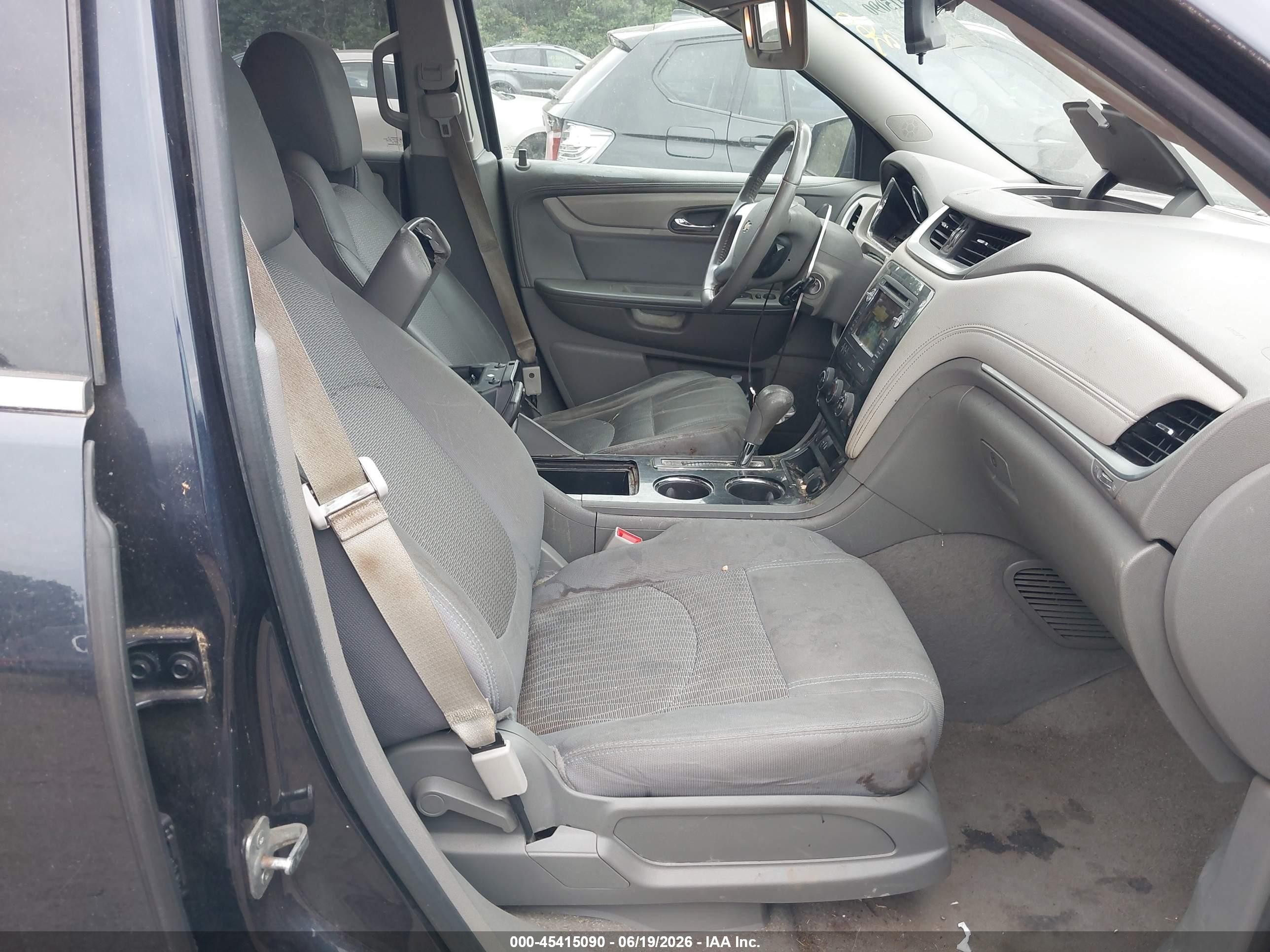 2015 Chevrolet Traverse 1lt Blue vin: 1GNKVGKD4FJ349398