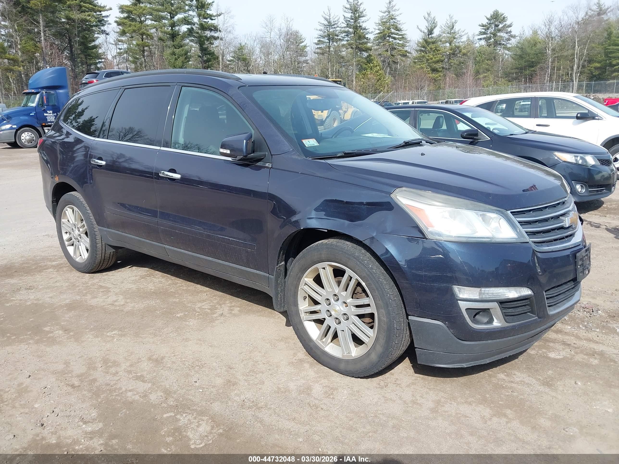 2015 Chevrolet Traverse 1lt Blue vin: 1GNKVGKD4FJ374902