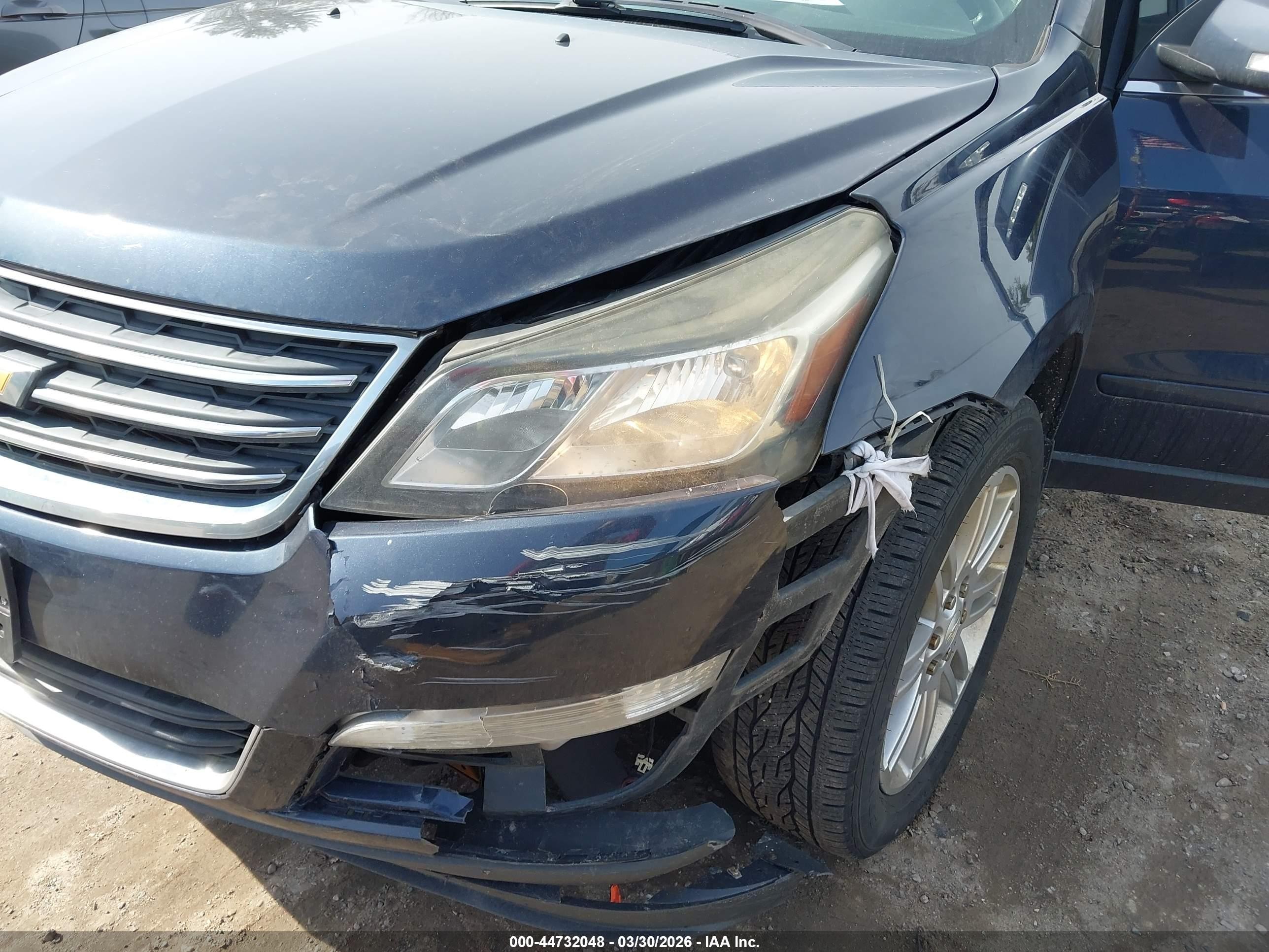 2015 Chevrolet Traverse 1lt Blue vin: 1GNKVGKD4FJ374902
