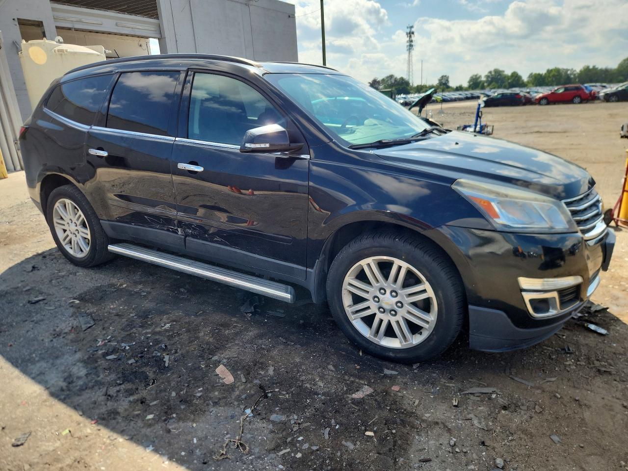 2014 Chevrolet Traverse Lt Черный vin: 1GNKVGKD5EJ181009