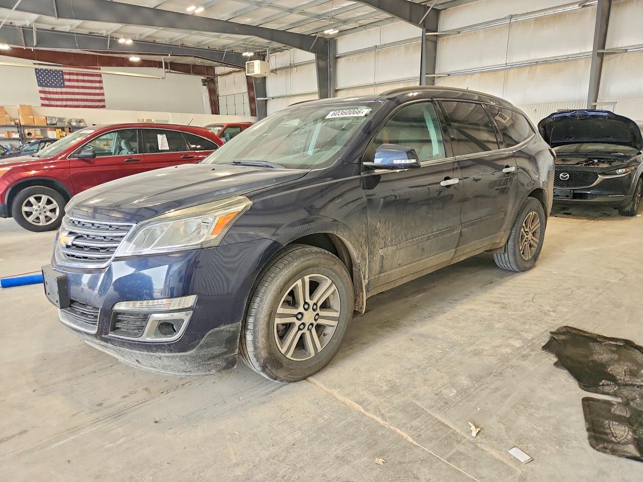 2015 Chevrolet Traverse Lt Blue vin: 1GNKVGKD5FJ214818
