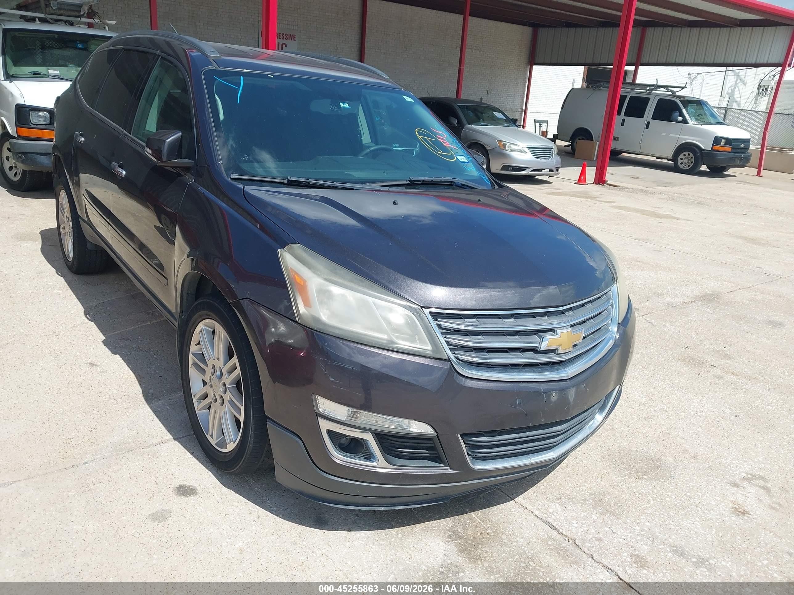 2015 Chevrolet Traverse 1lt Gray vin: 1GNKVGKD5FJ280382