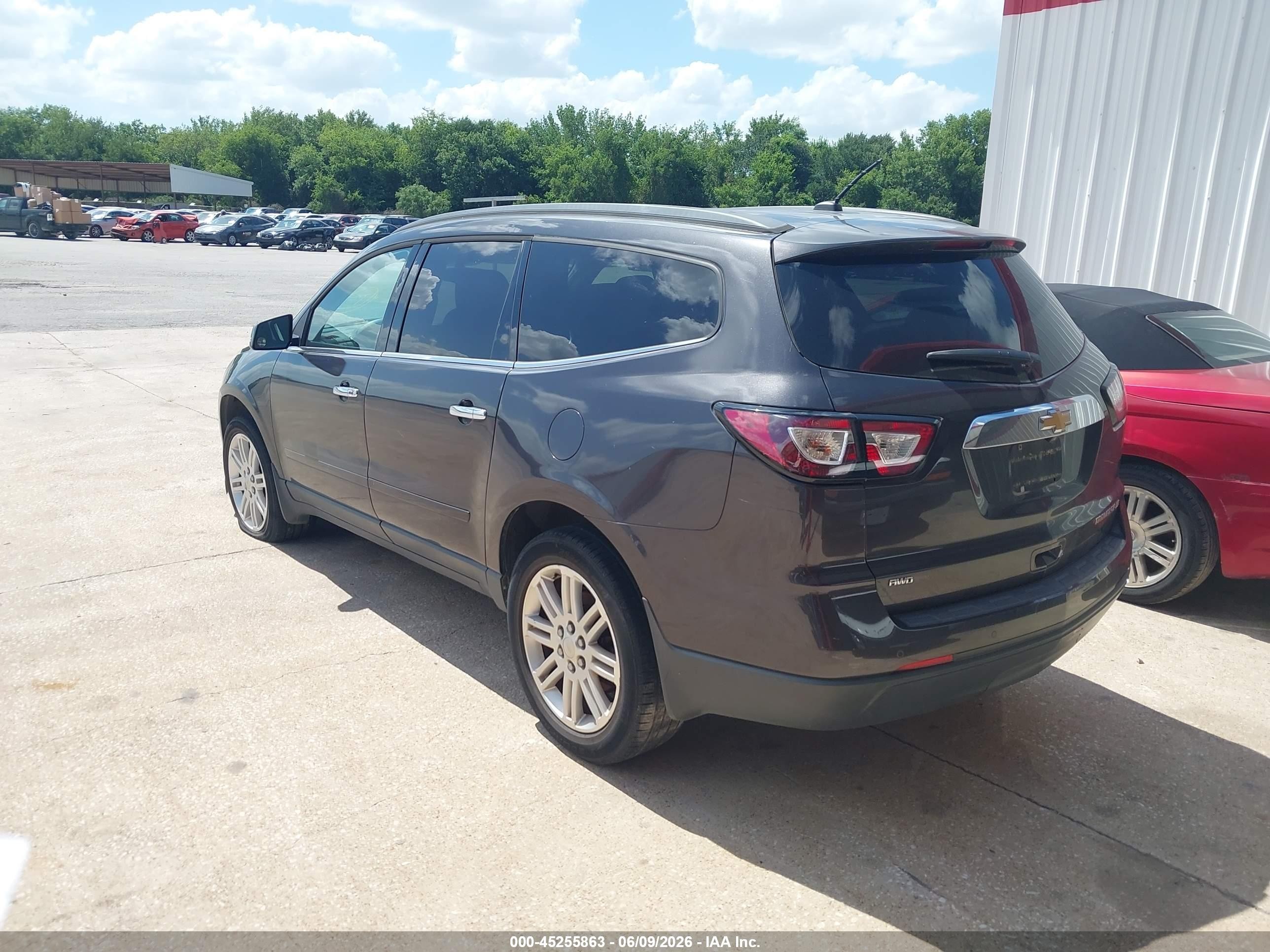 2015 Chevrolet Traverse 1lt Gray vin: 1GNKVGKD5FJ280382