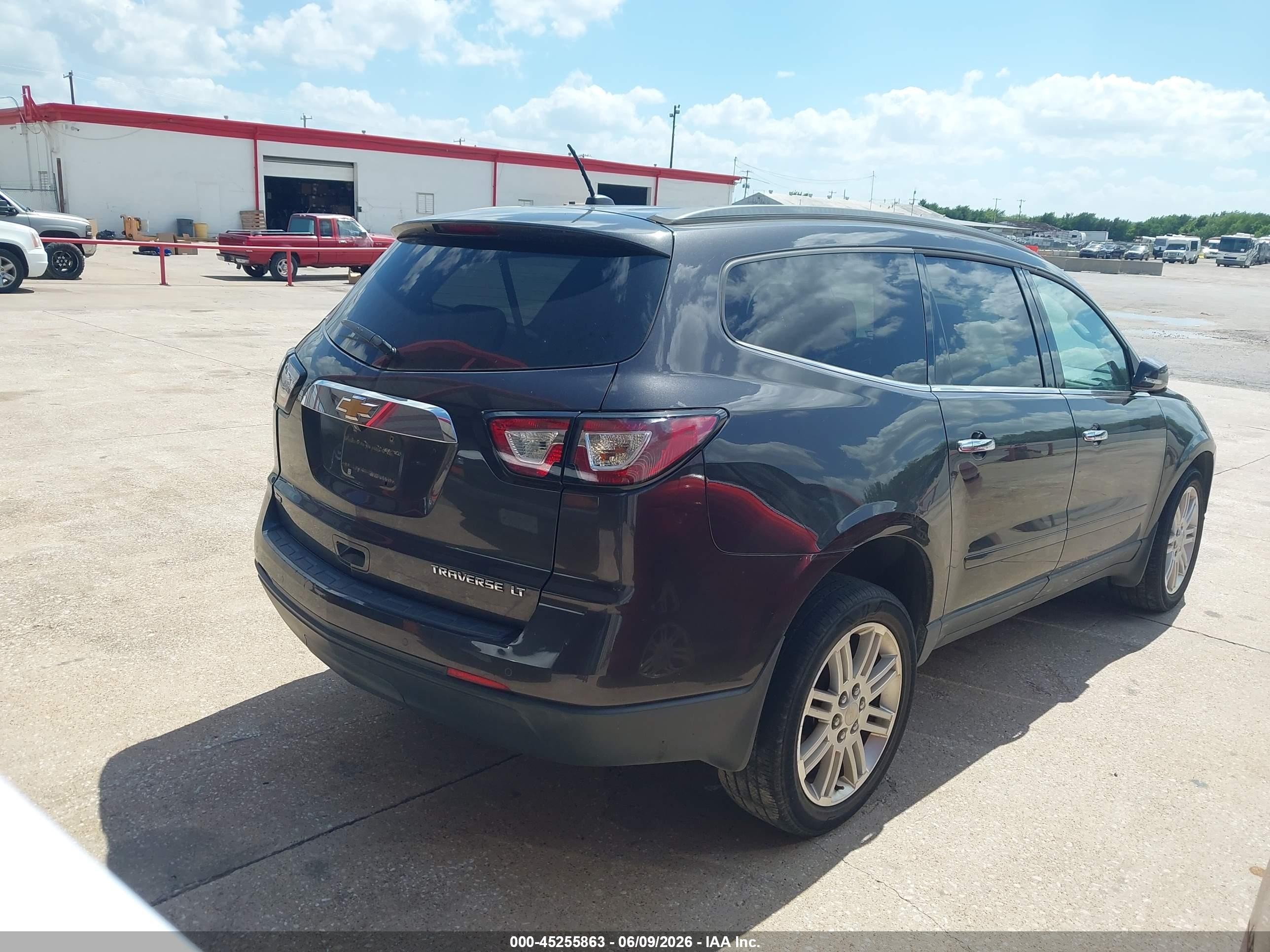 2015 Chevrolet Traverse 1lt Gray vin: 1GNKVGKD5FJ280382